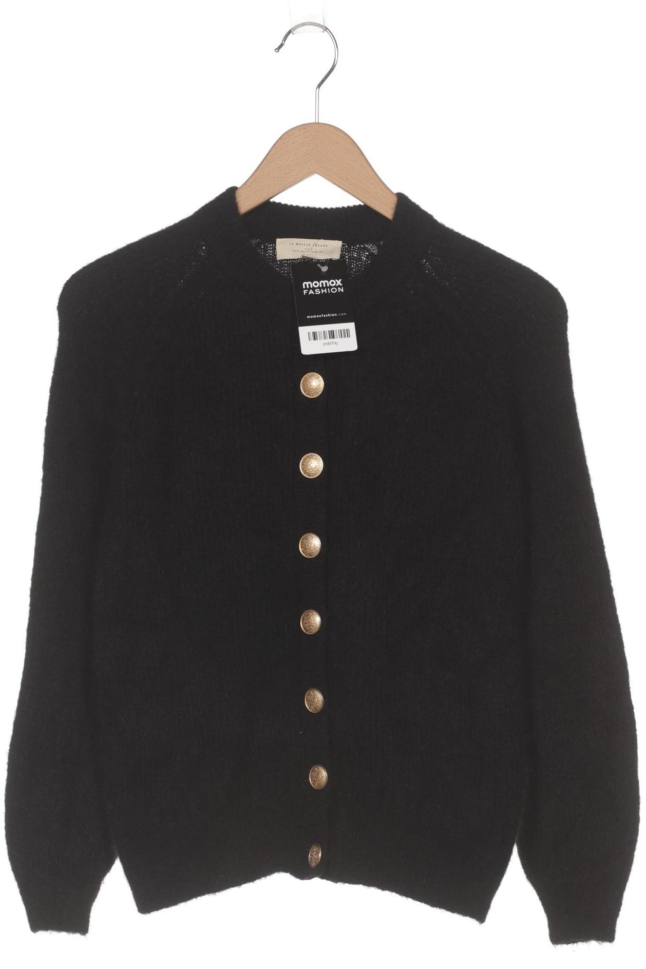 

Sezane Damen Strickjacke, schwarz, Gr. 36
