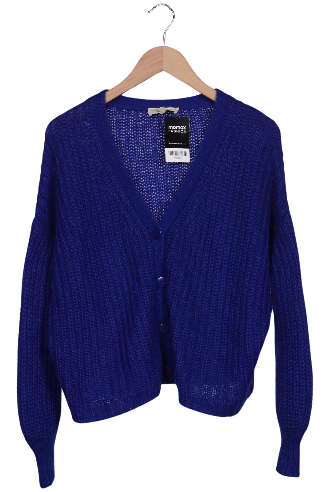 

Sezane Damen Strickjacke, blau, Gr. 34