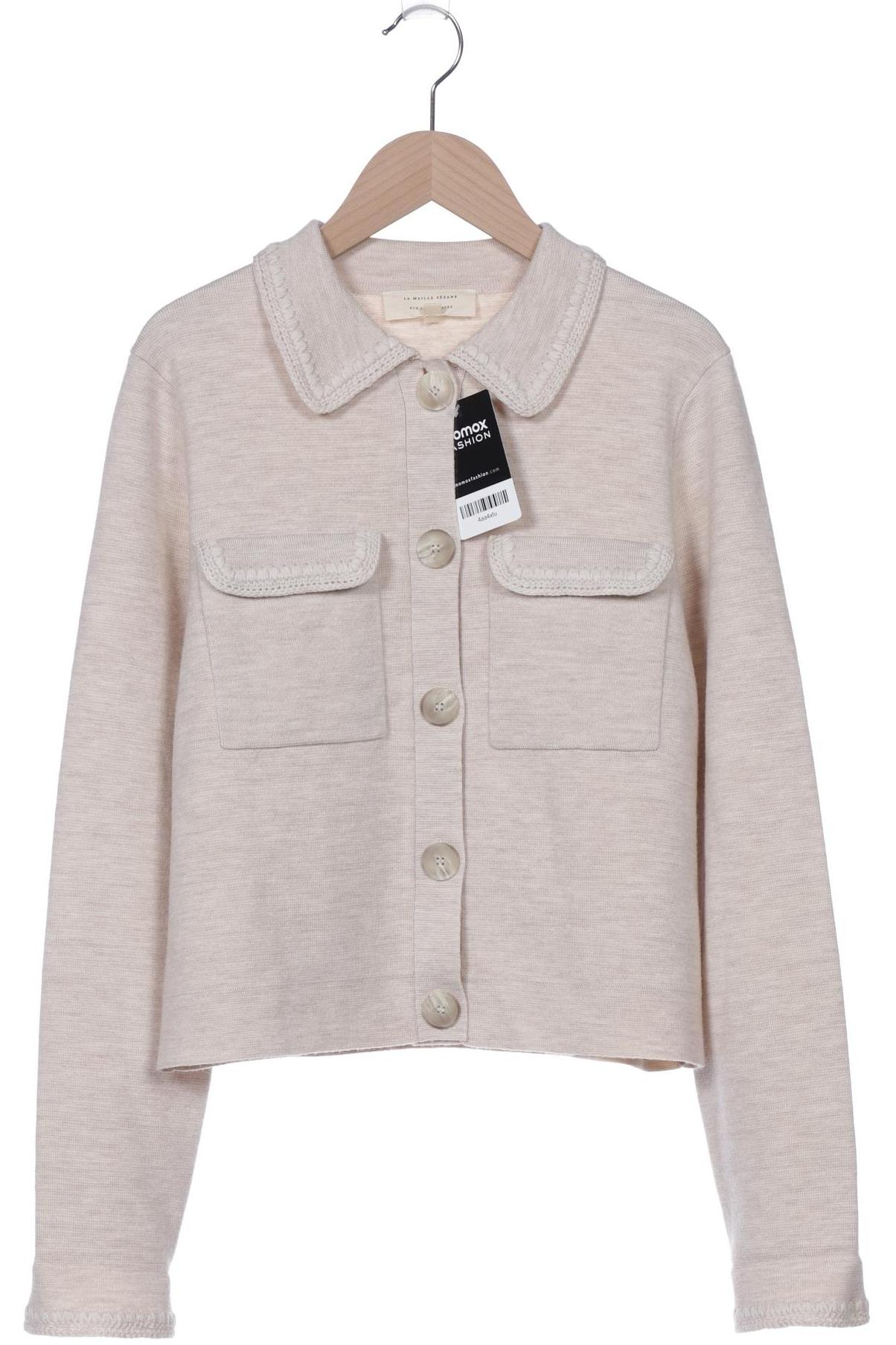 

Sezane Damen Strickjacke, beige, Gr. 36