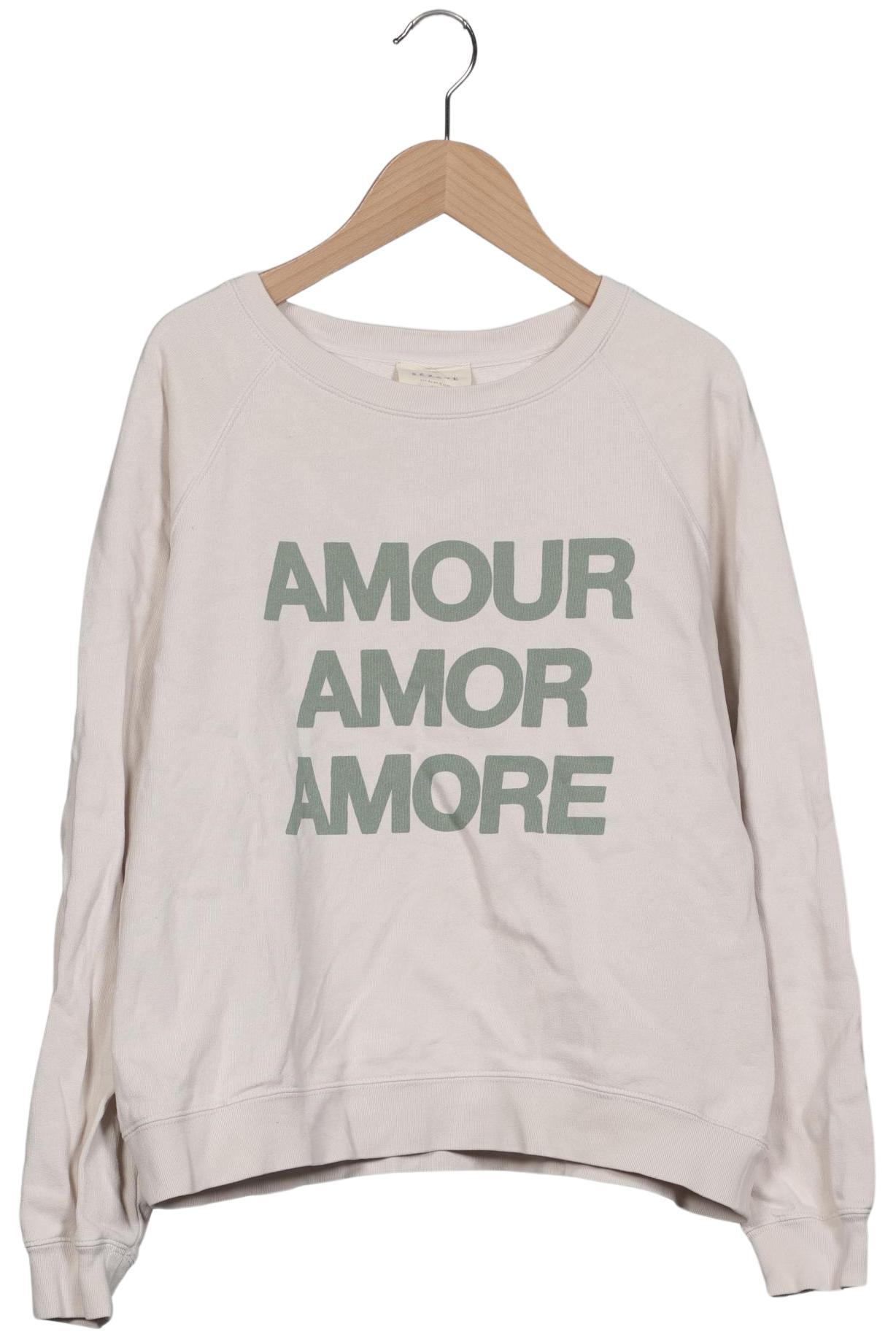 

Sezane Damen Sweatshirt, cremeweiß, Gr. 36
