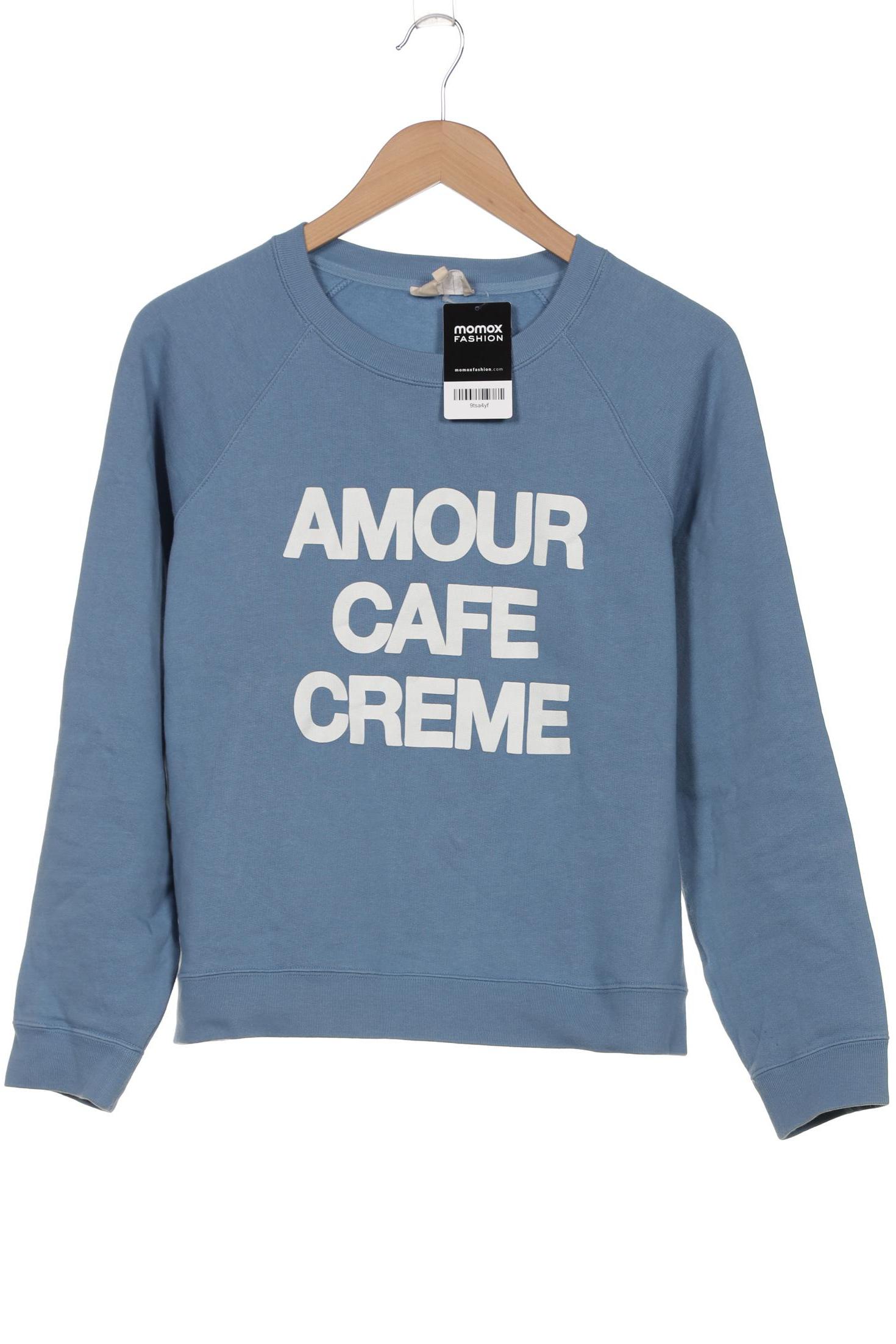 

Sezane Damen Sweatshirt, hellblau, Gr. 38
