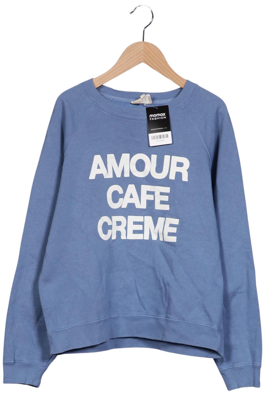 

Sezane Damen Sweatshirt, hellblau, Gr. 38