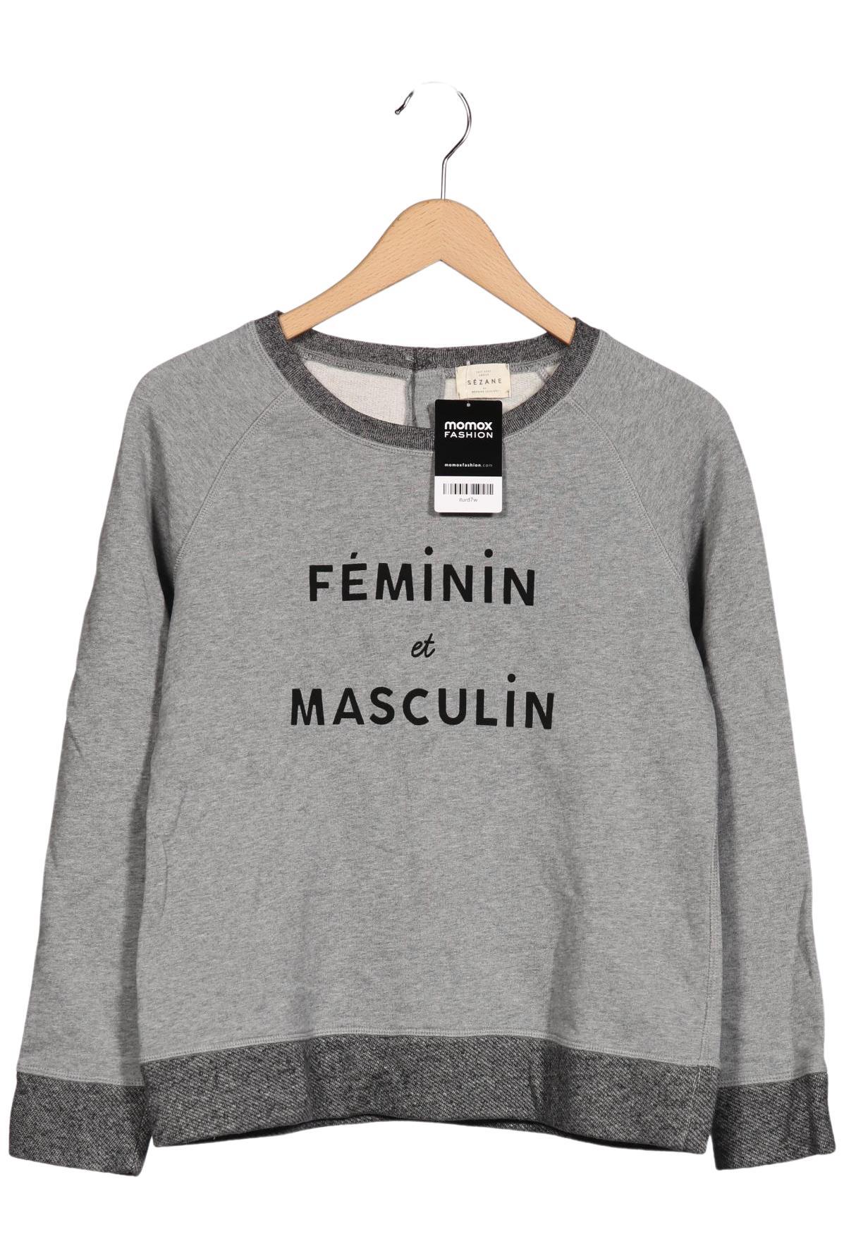 

Sezane Damen Sweatshirt, grau, Gr. 42