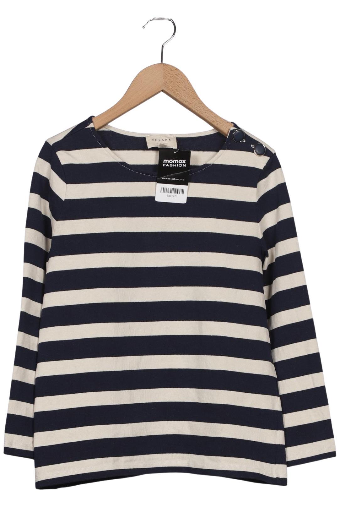 

Sezane Damen Sweatshirt, marineblau, Gr. 34