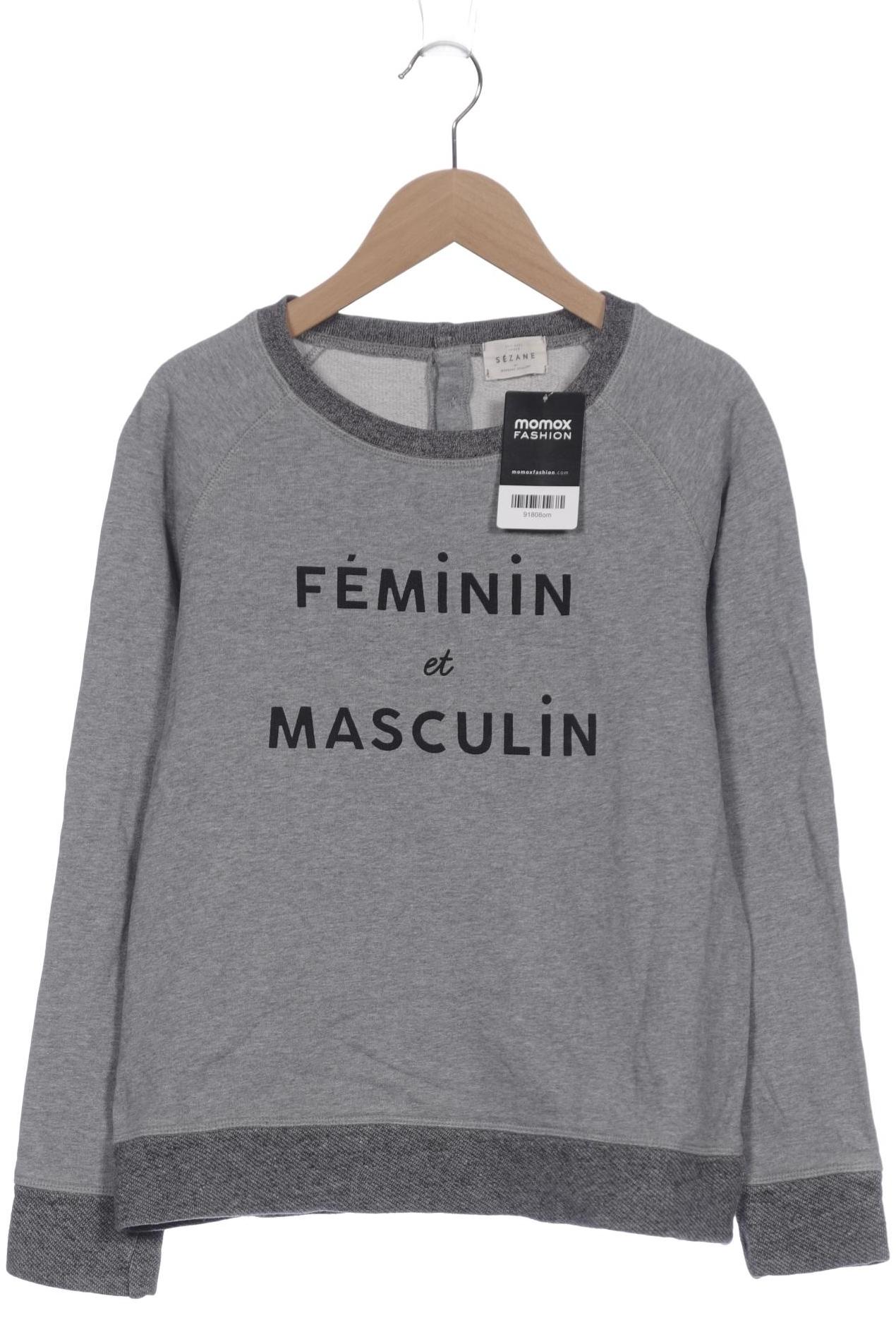 

Sezane Damen Sweatshirt, grau, Gr. 38