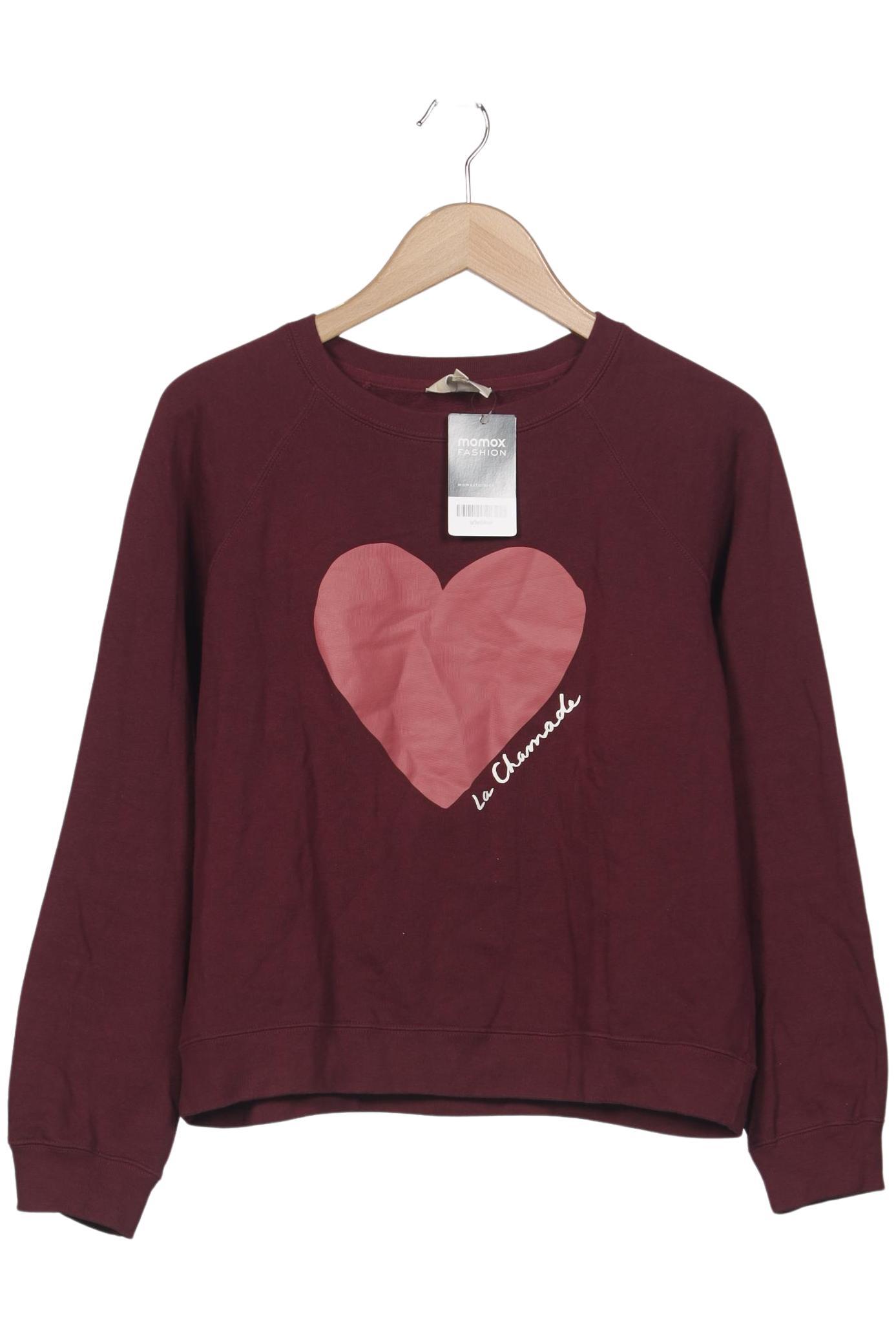 

Sezane Damen Sweatshirt, bordeaux, Gr. 38