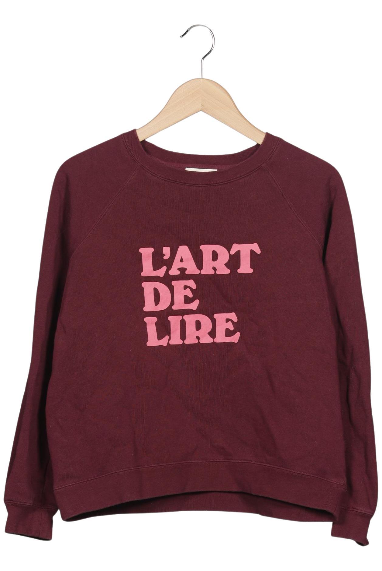 

Sezane Damen Sweatshirt, bordeaux, Gr. 38
