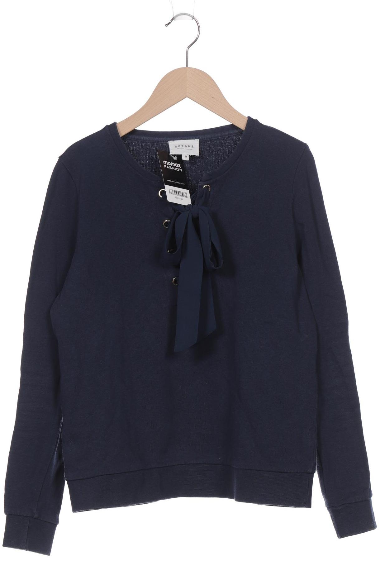 

Sezane Damen Sweatshirt, marineblau