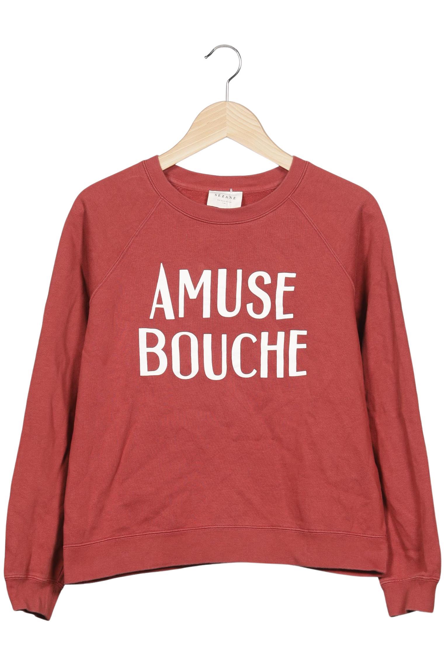 

Sezane Damen Sweatshirt, rot, Gr. 38