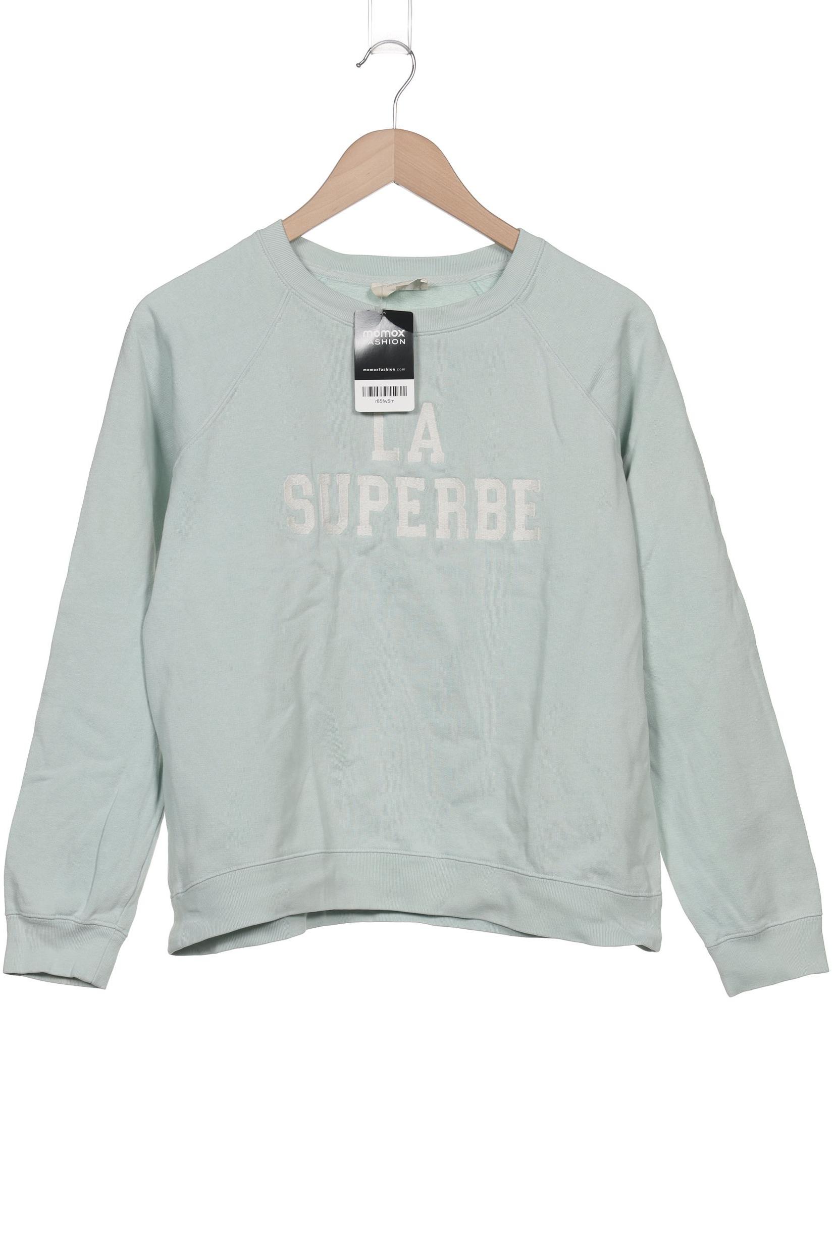 

Sezane Damen Sweatshirt, türkis, Gr. 38