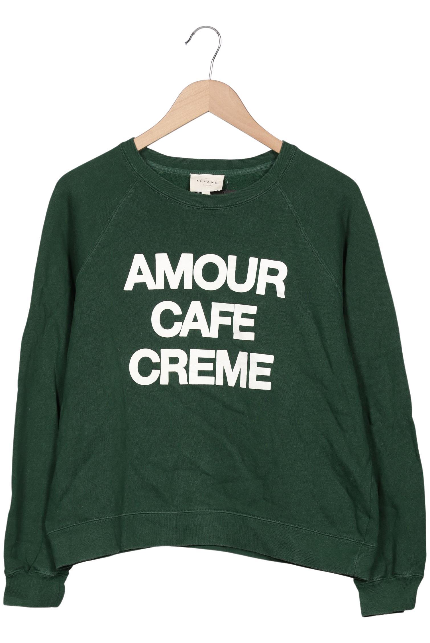 

Sezane Damen Sweatshirt, grün, Gr. 42