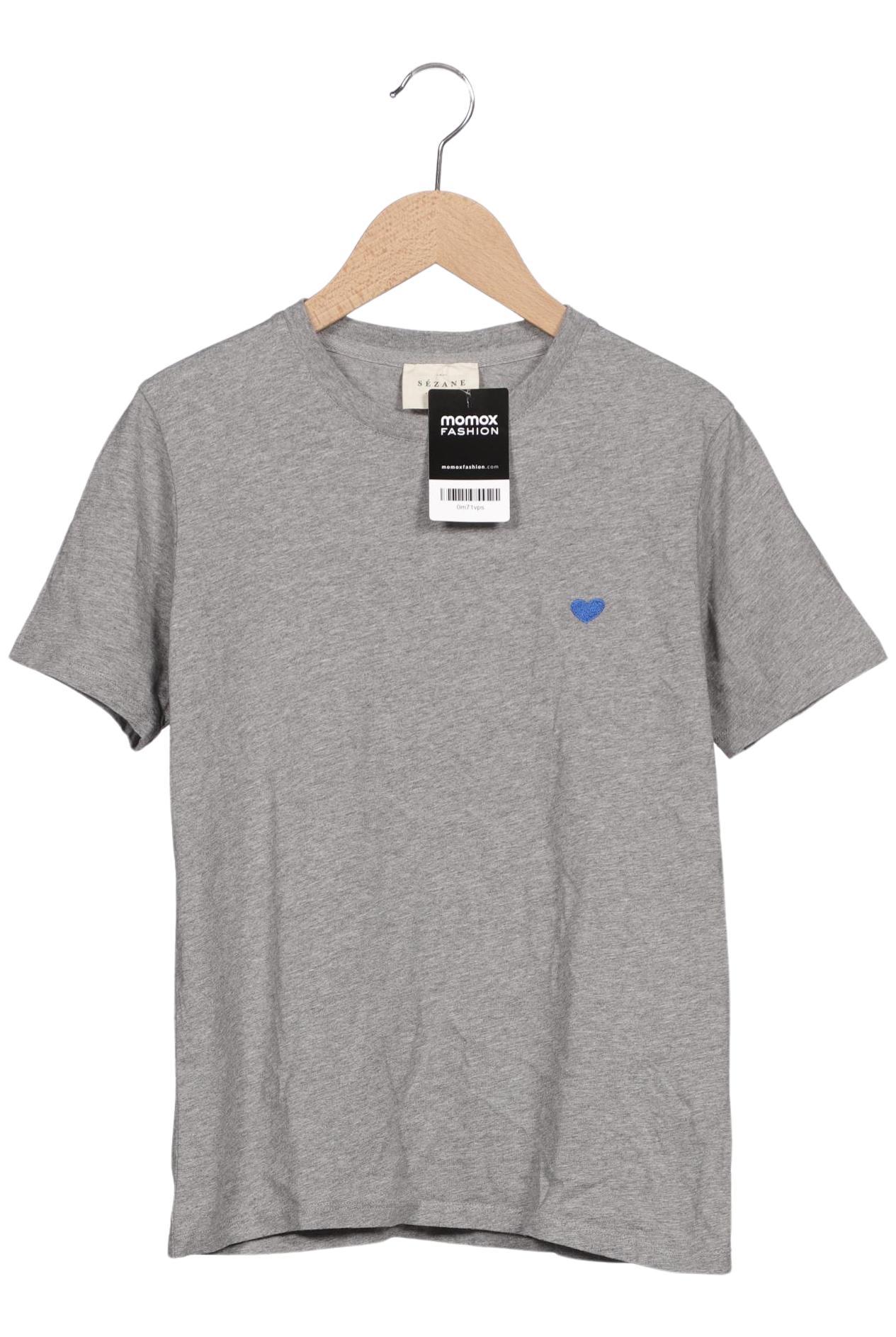

Sezane Damen T-Shirt, grau, Gr. 32