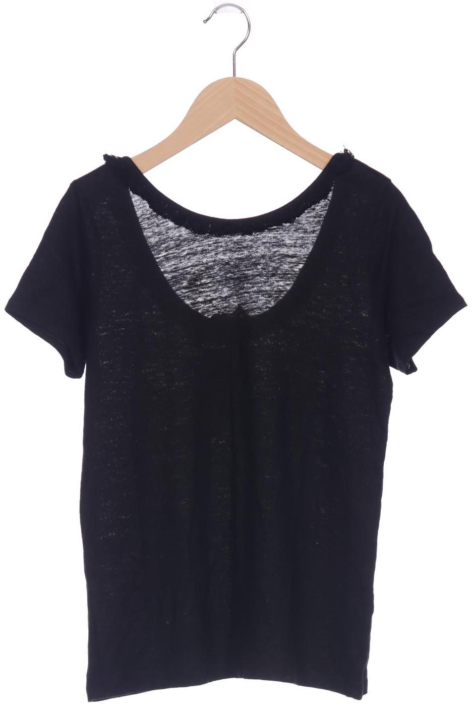 

Sezane Damen T-Shirt, schwarz, Gr. 36