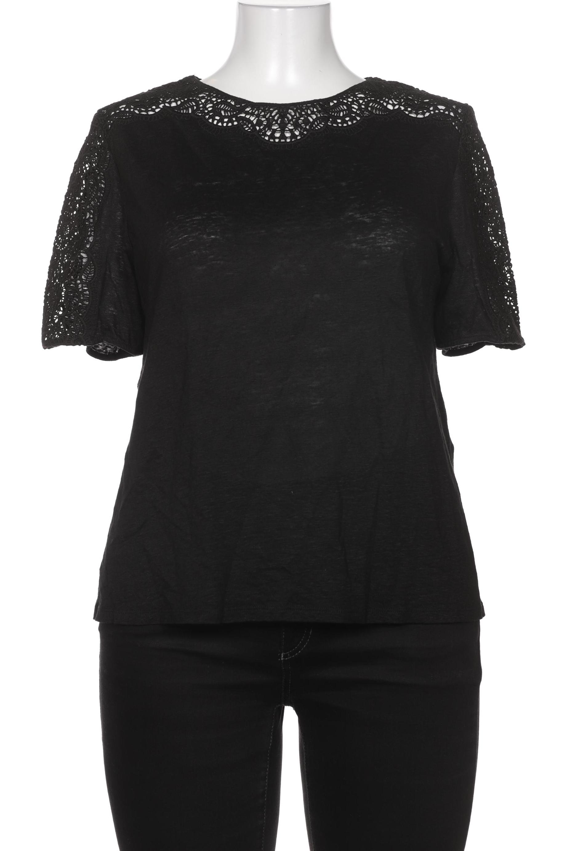 

Sezane Damen T-Shirt, schwarz, Gr. 44
