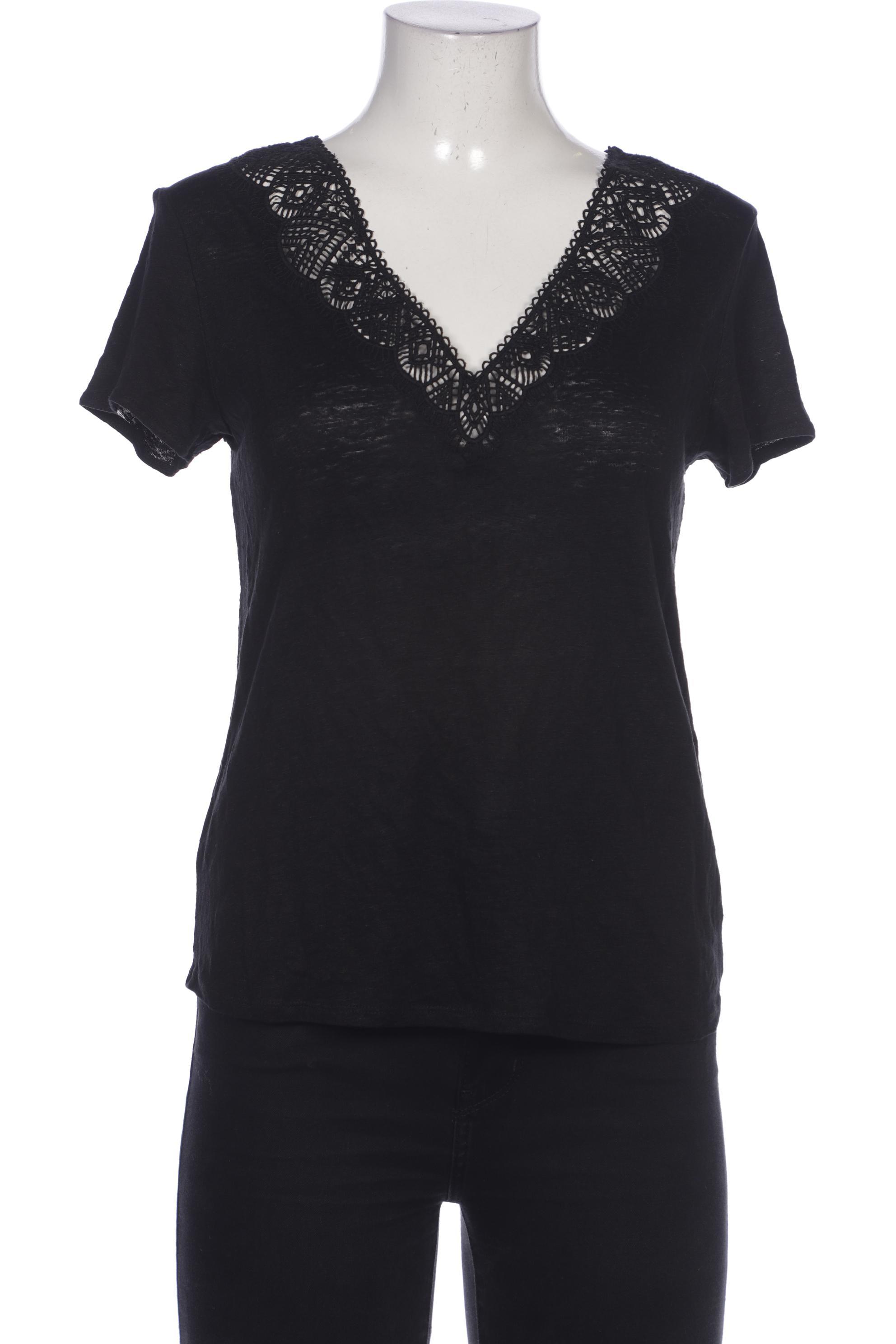 

Sezane Damen T-Shirt, schwarz, Gr. 38