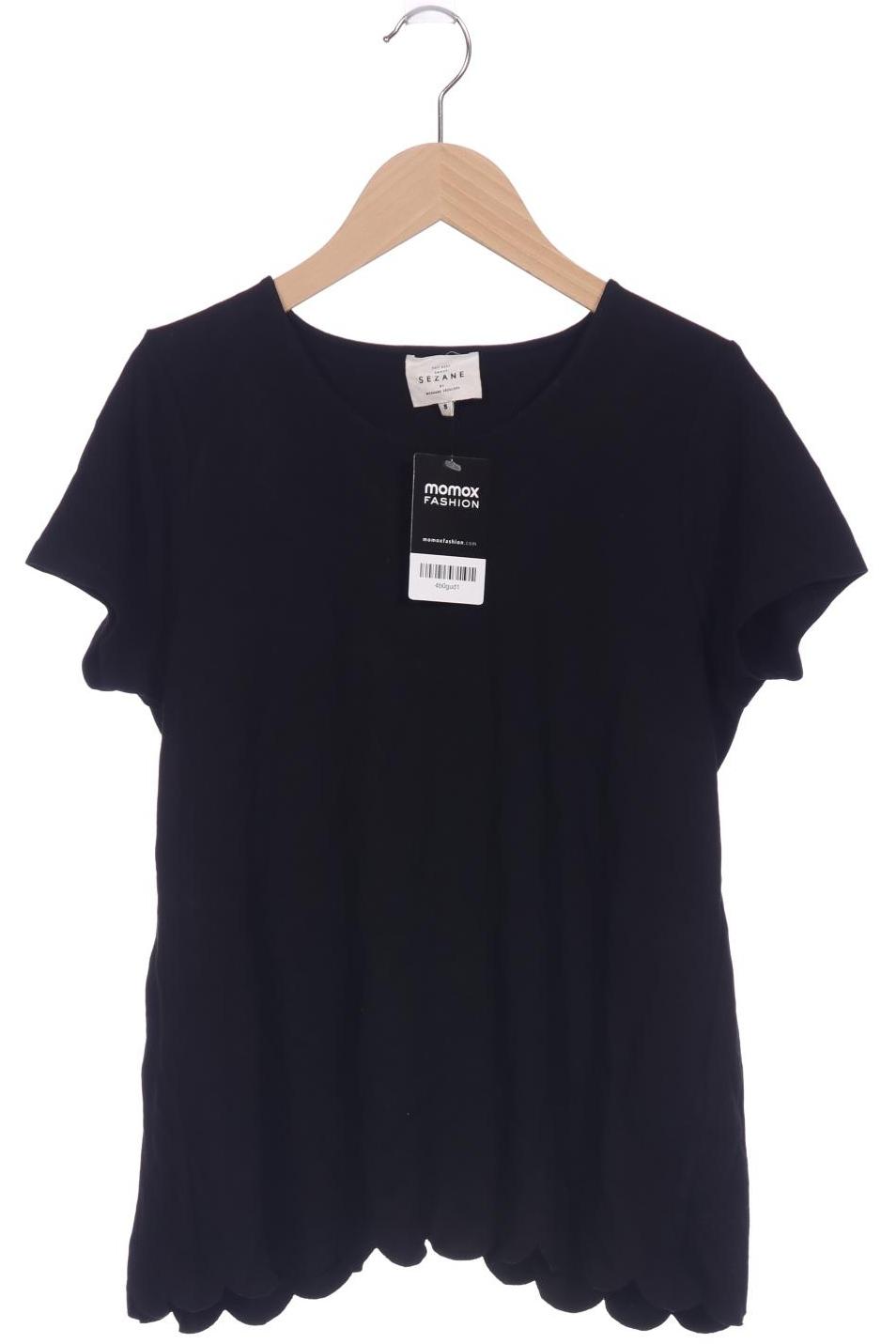 

Sezane Damen T-Shirt, schwarz, Gr. 36