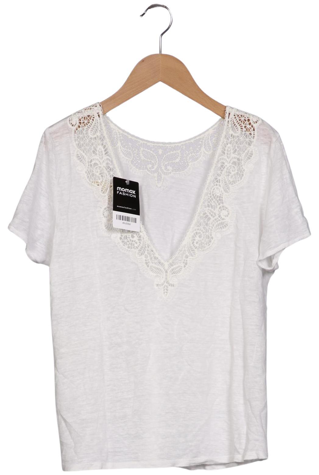 

Sezane Damen T-Shirt, weiß, Gr. 36