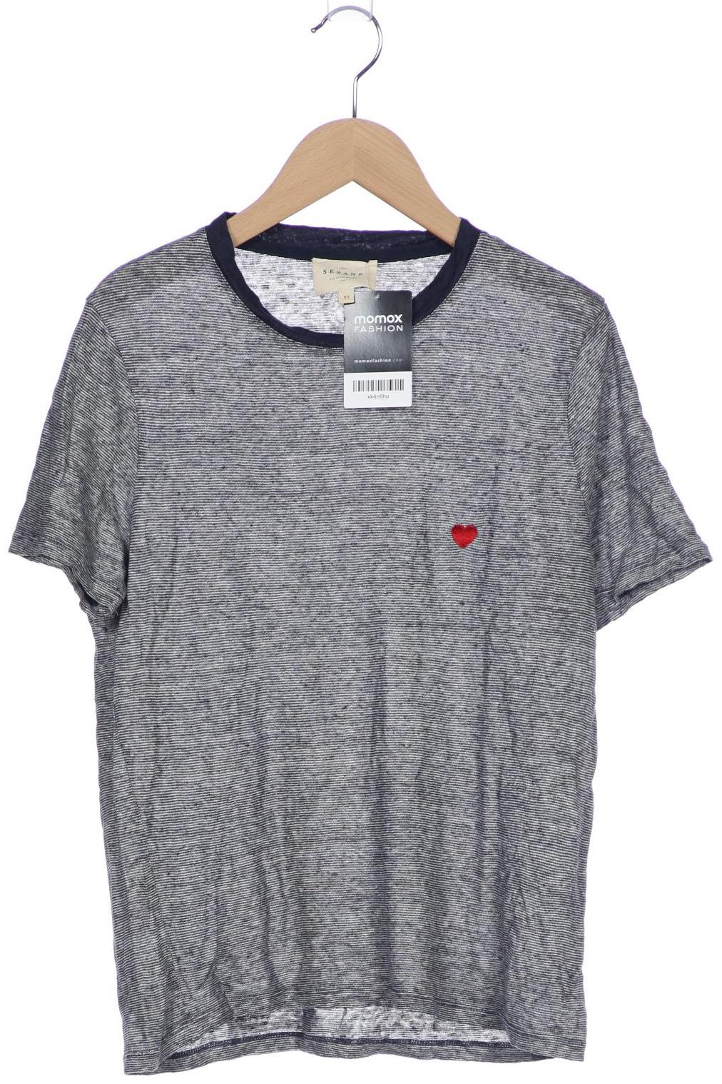 

Sezane Damen T-Shirt, grau, Gr. 34