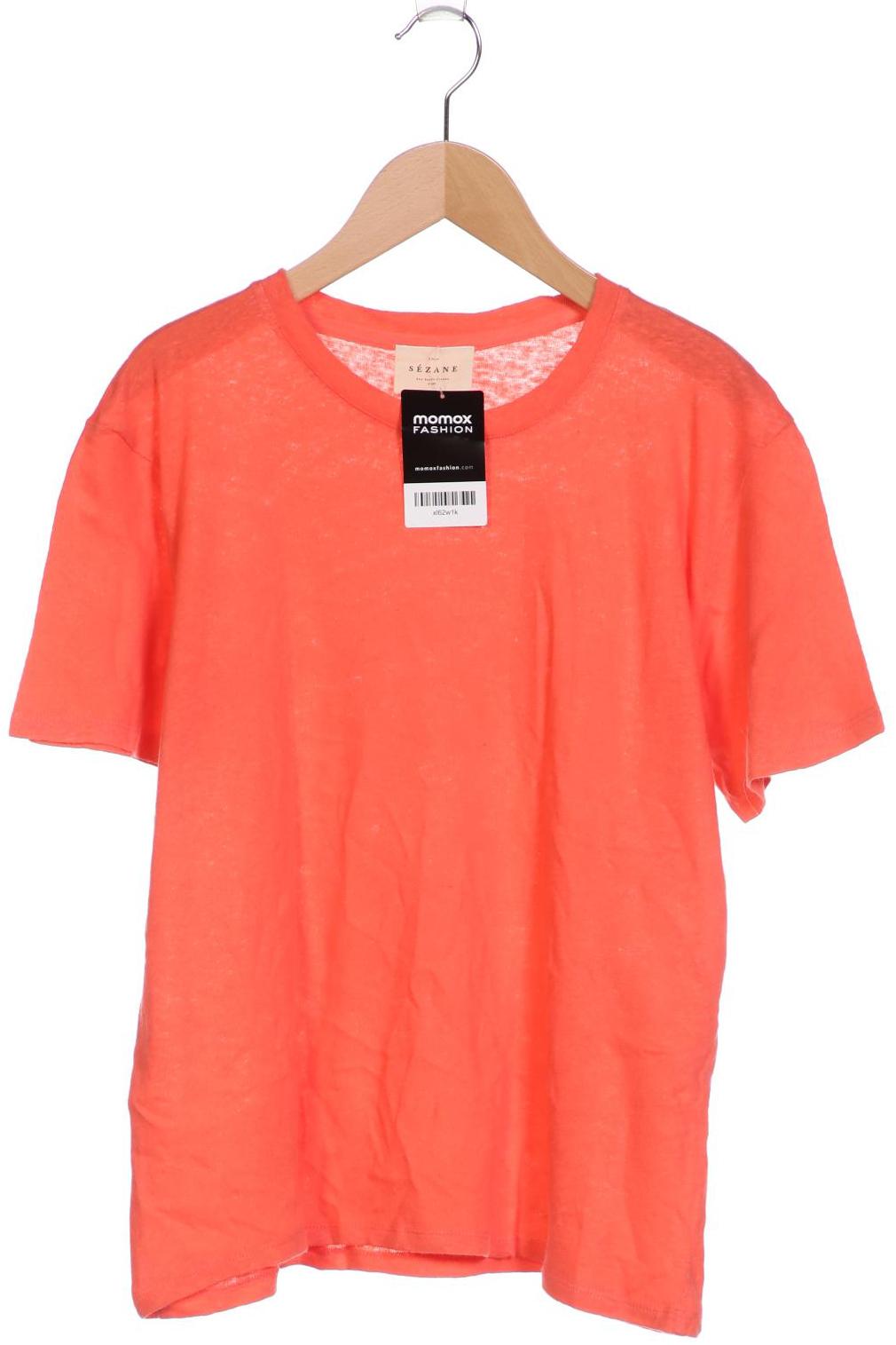

Sezane Damen T-Shirt, rot, Gr. 36