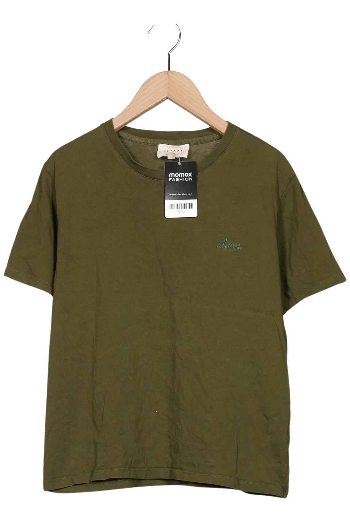 

Sezane Damen T-Shirt, grün, Gr. 36