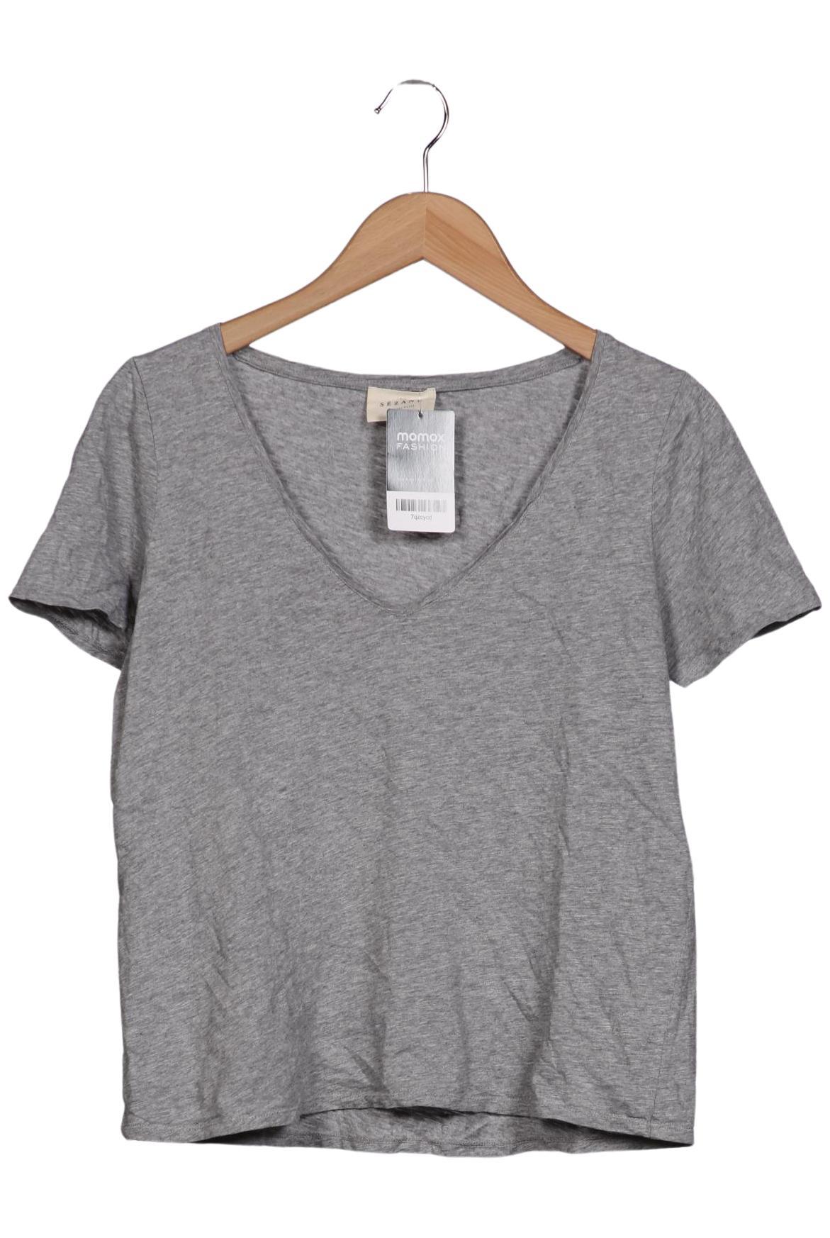 

Sezane Damen T-Shirt, grau, Gr. 42