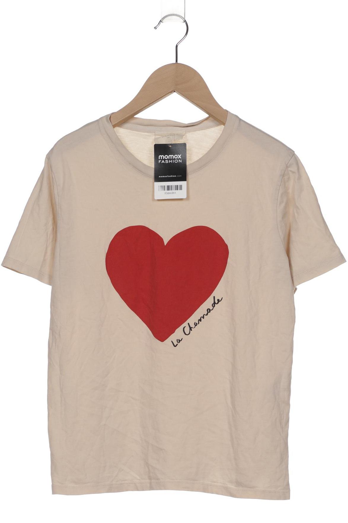 

Sezane Damen T-Shirt, cremeweiß, Gr. 36