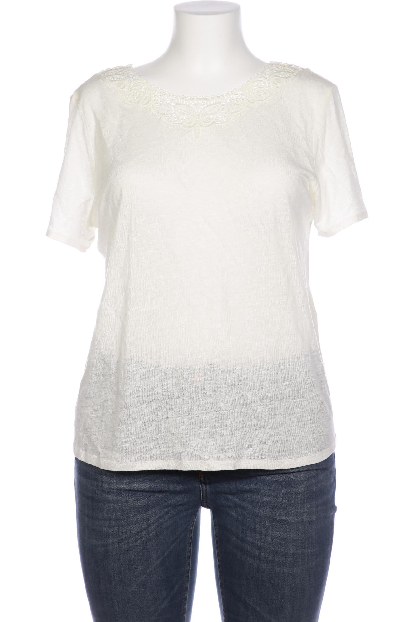 

Sezane Damen T-Shirt, cremeweiß, Gr. 44