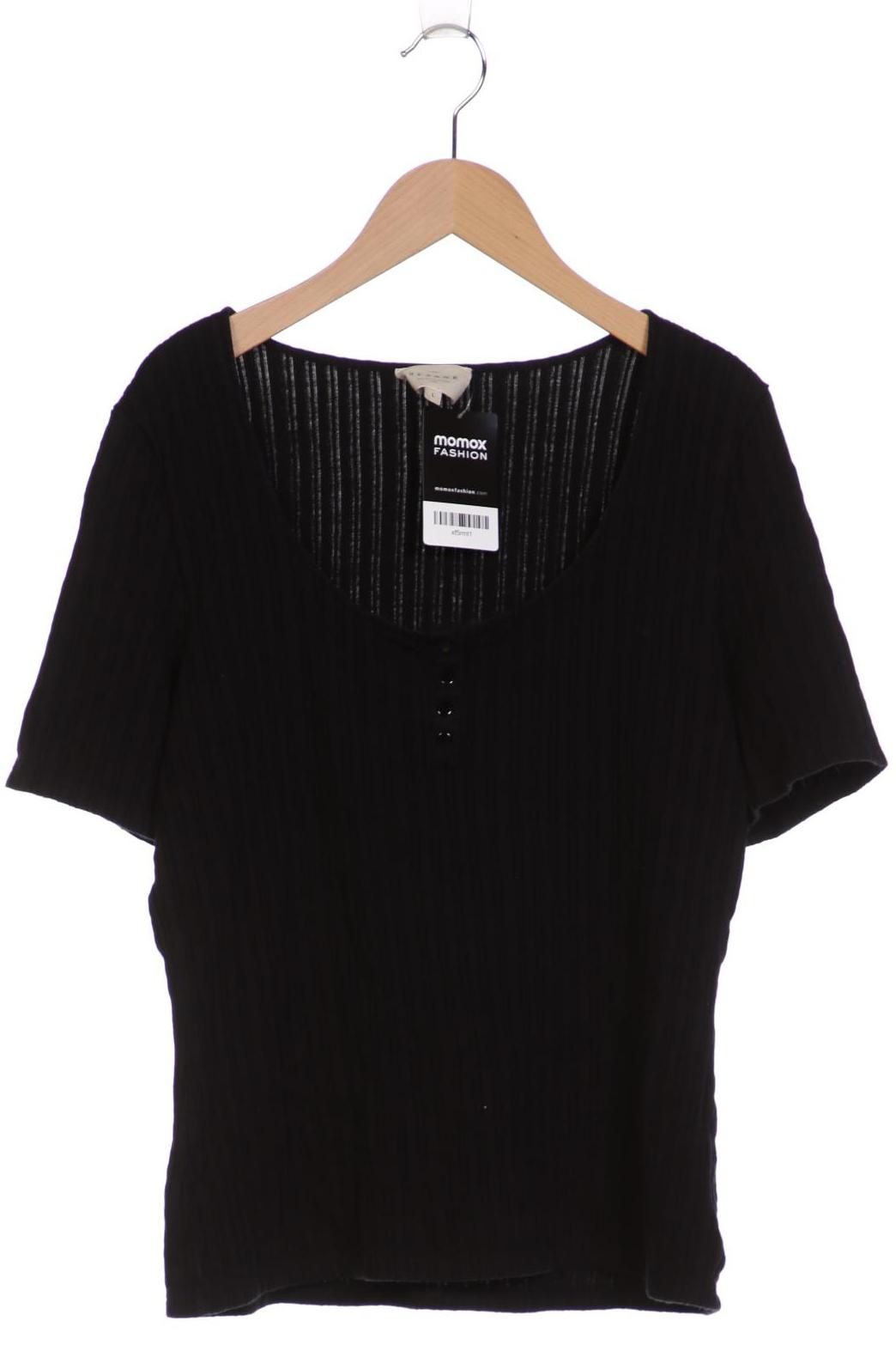 

Sezane Damen T-Shirt, schwarz, Gr. 42