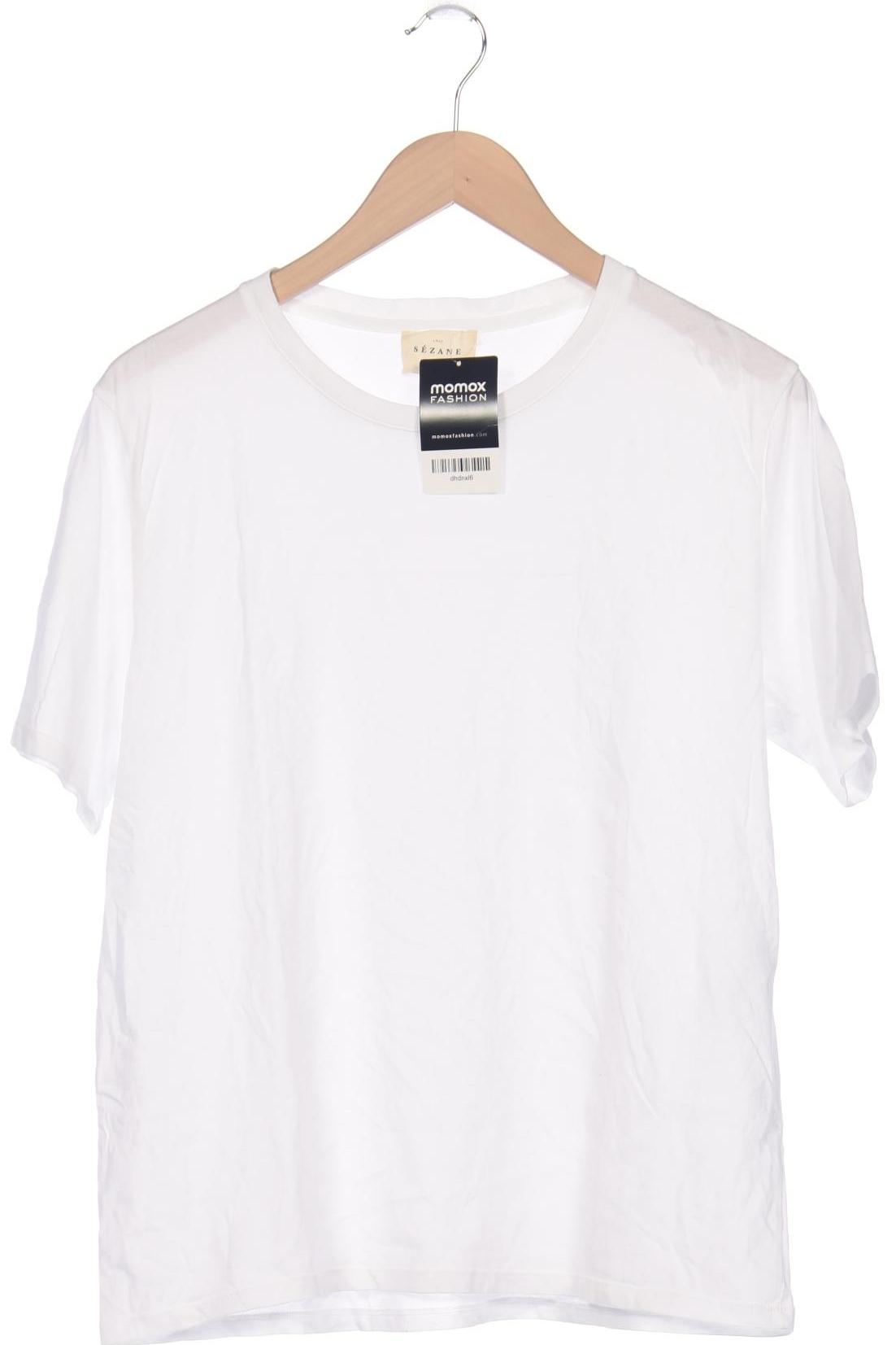 

Sezane Damen T-Shirt, weiß, Gr. 44