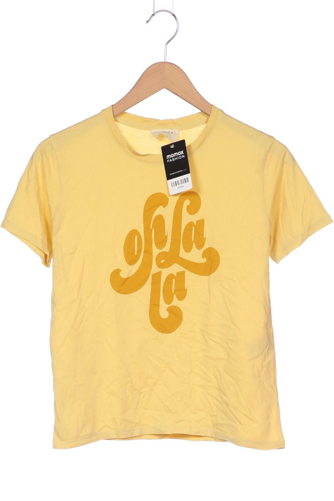 

Sezane Damen T-Shirt, gelb, Gr. 34