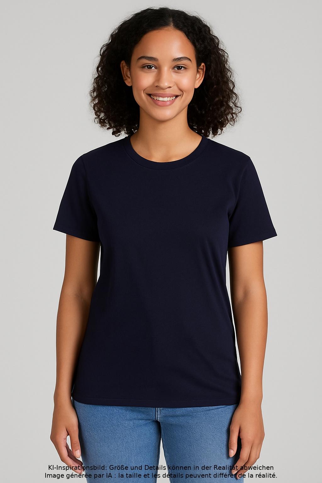 

Sezane Damen T-Shirt, marineblau, Gr. 32