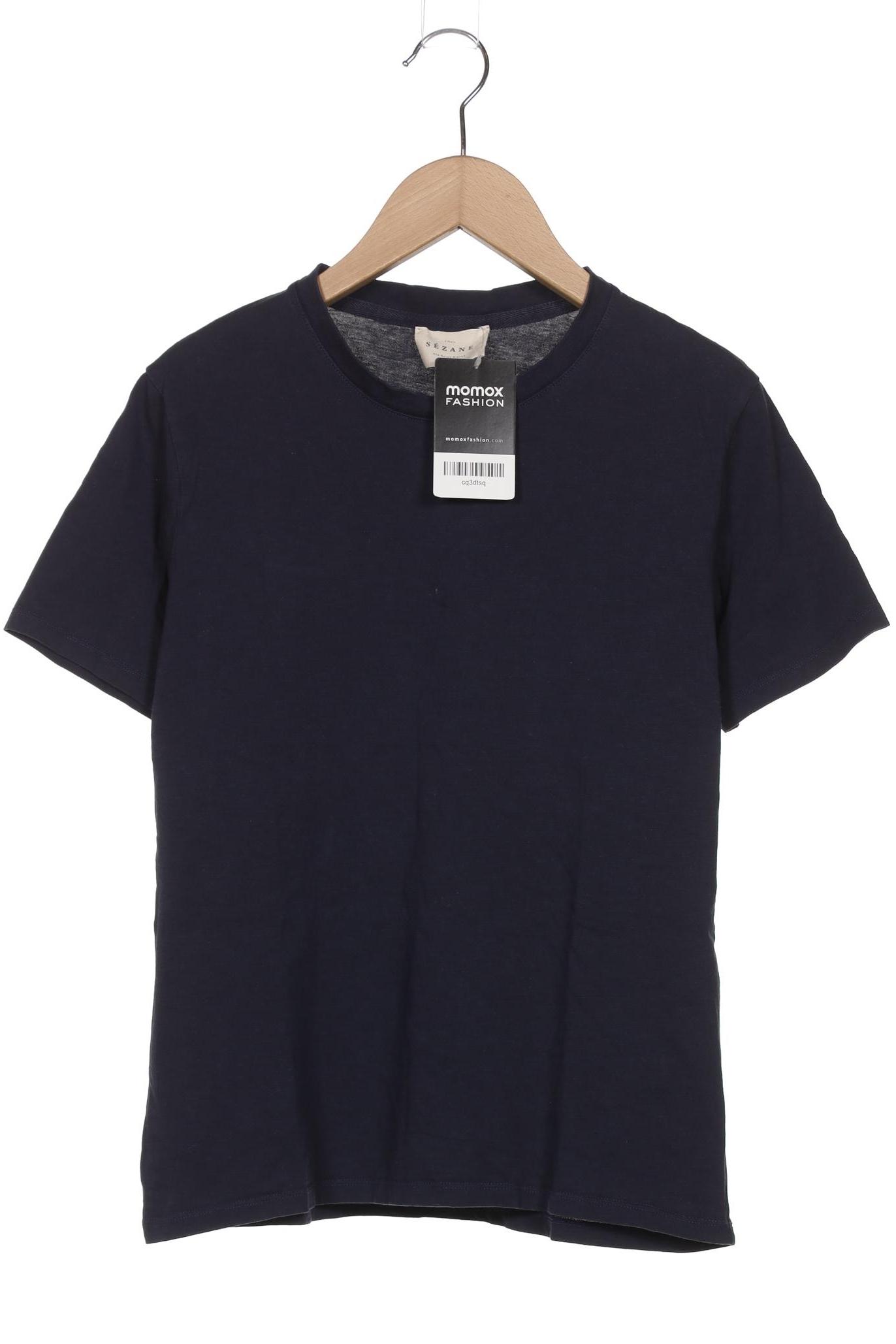 

Sezane Damen T-Shirt, marineblau, Gr. 32