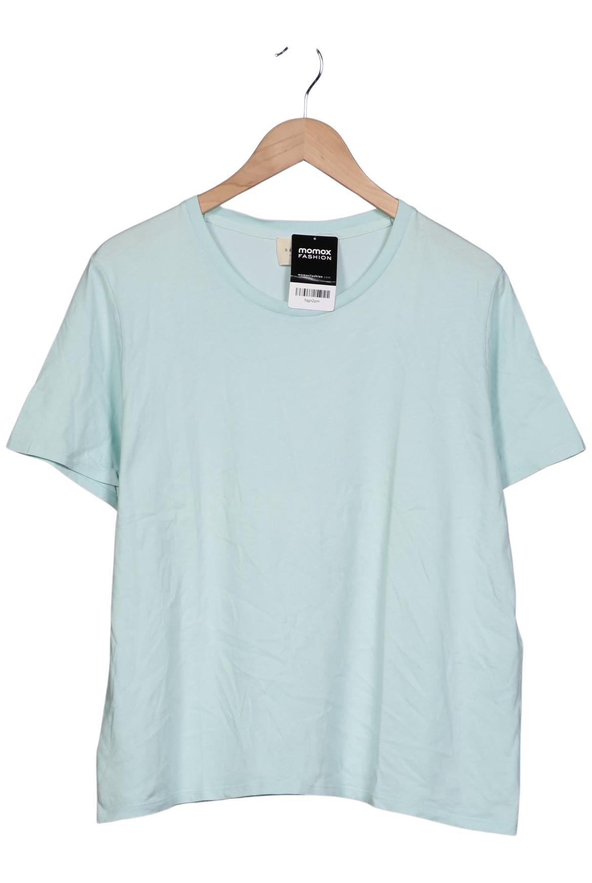 

Sezane Damen T-Shirt, hellgrün, Gr. 46