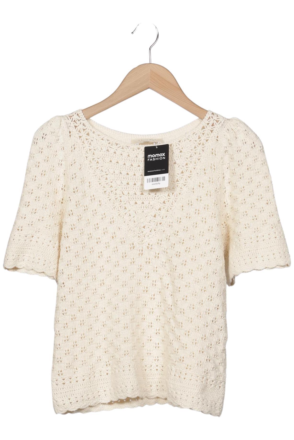 

Sezane Damen T-Shirt, cremeweiß, Gr. 38