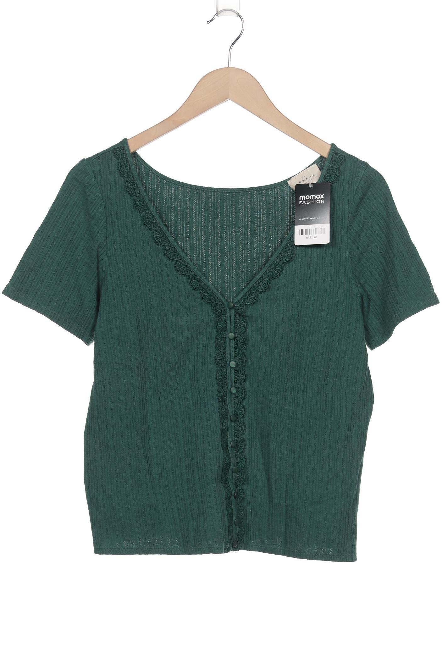 

Sezane Damen T-Shirt, grün, Gr. 42