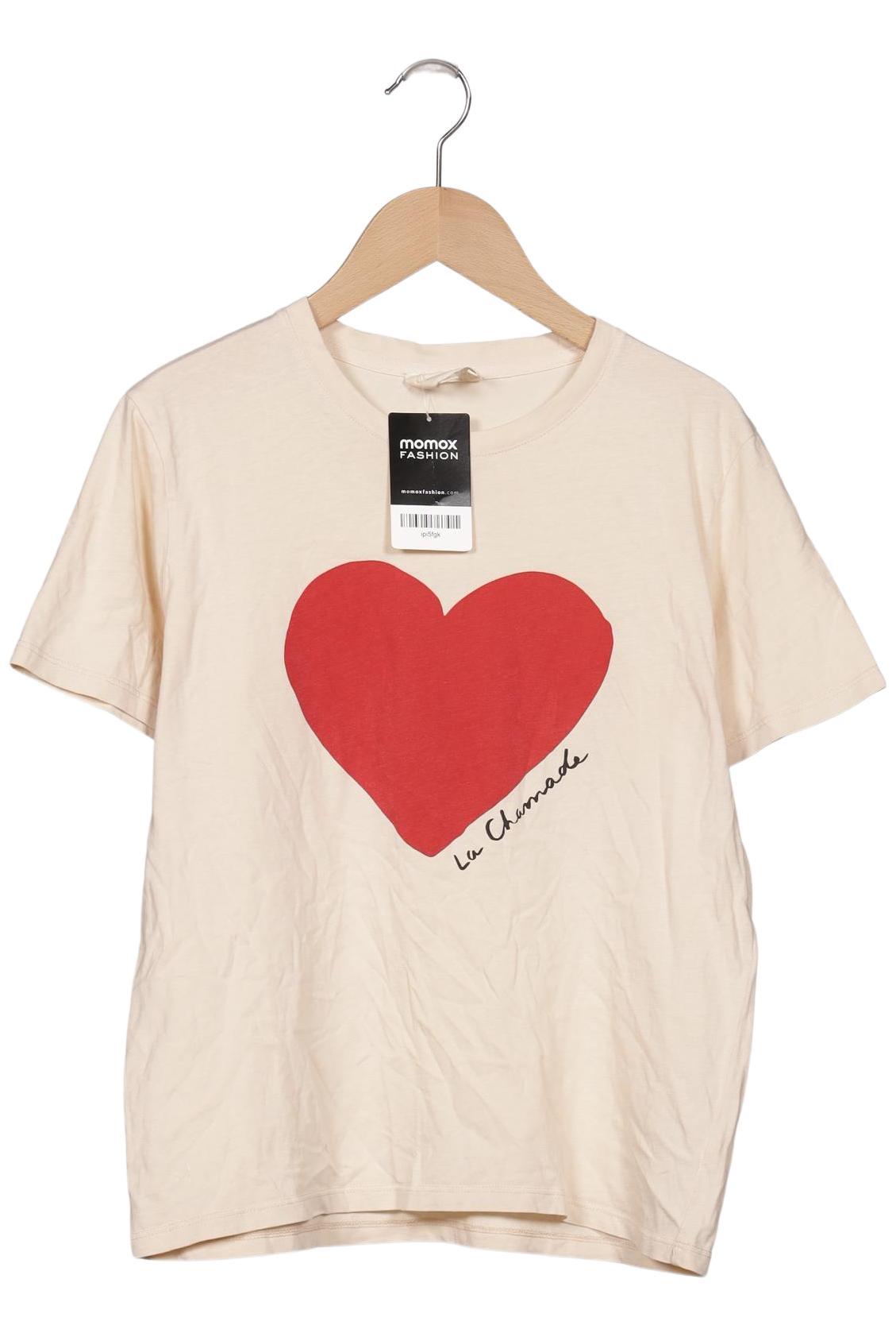 

Sezane Damen T-Shirt, beige, Gr. 34