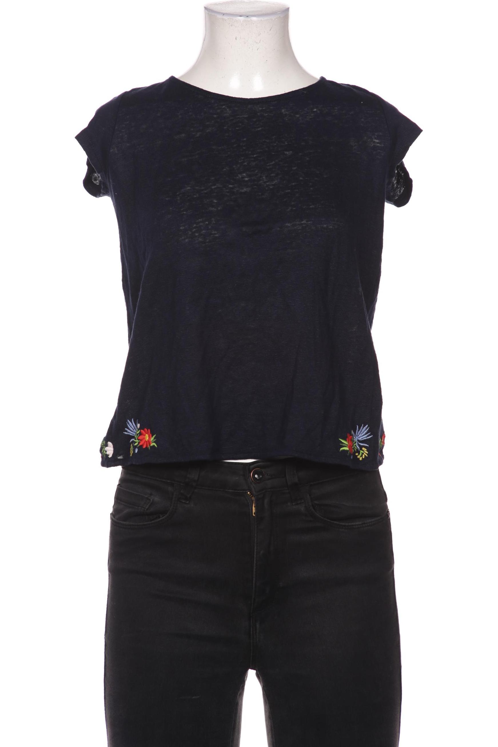 

Sezane Damen T-Shirt, marineblau, Gr. 34