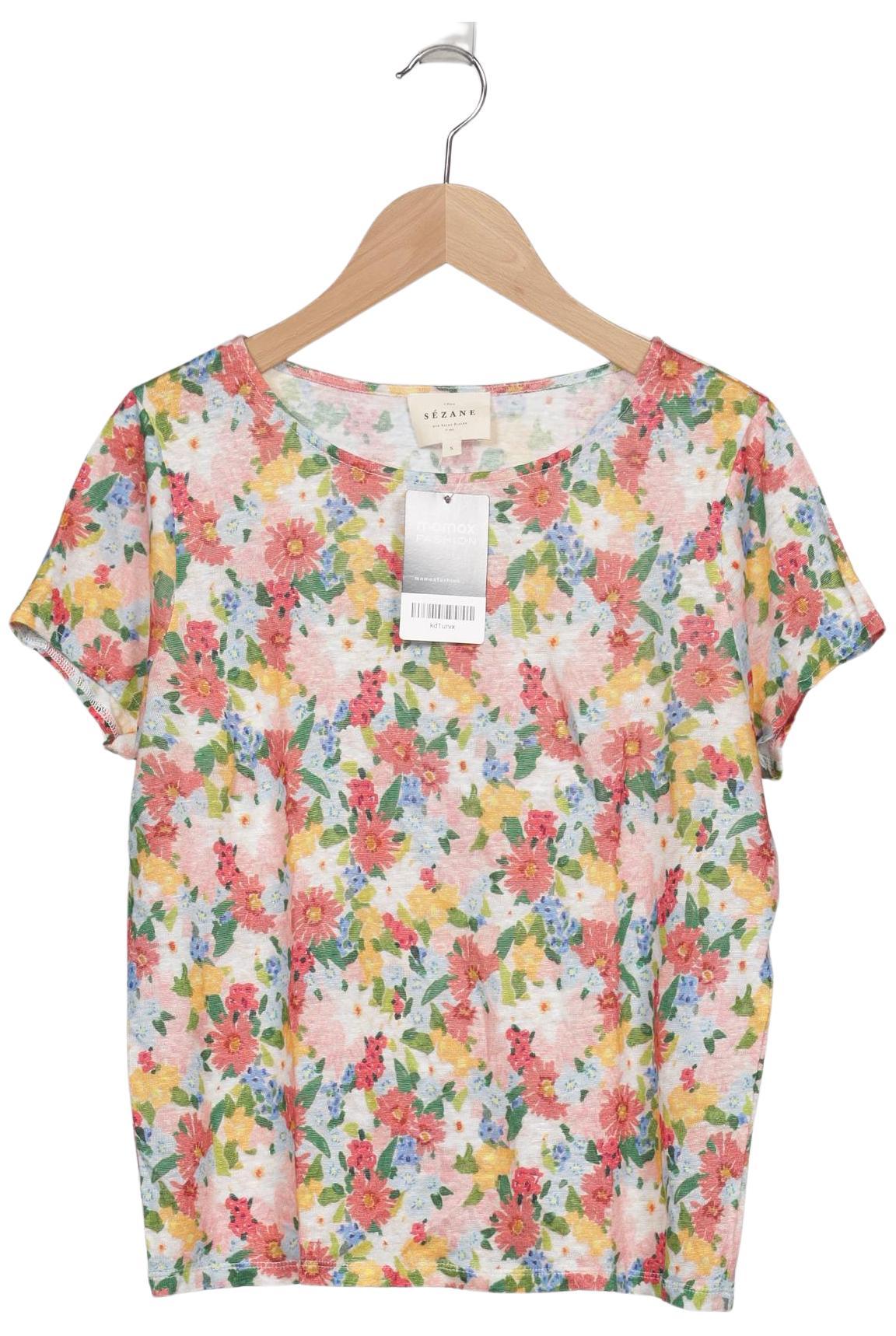 

Sezane Damen T-Shirt, mehrfarbig, Gr. 36