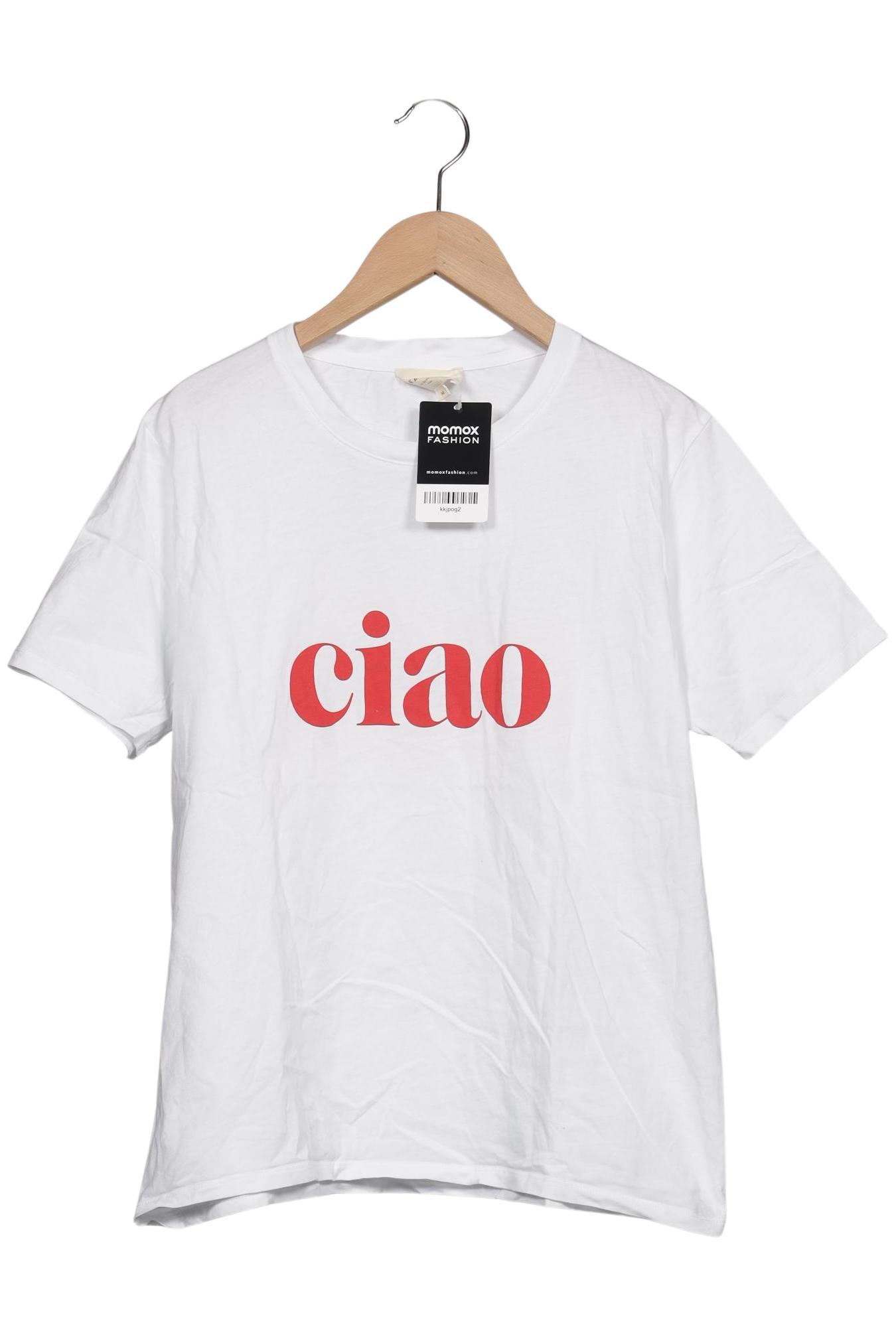 

Sezane Damen T-Shirt, weiß, Gr. 38