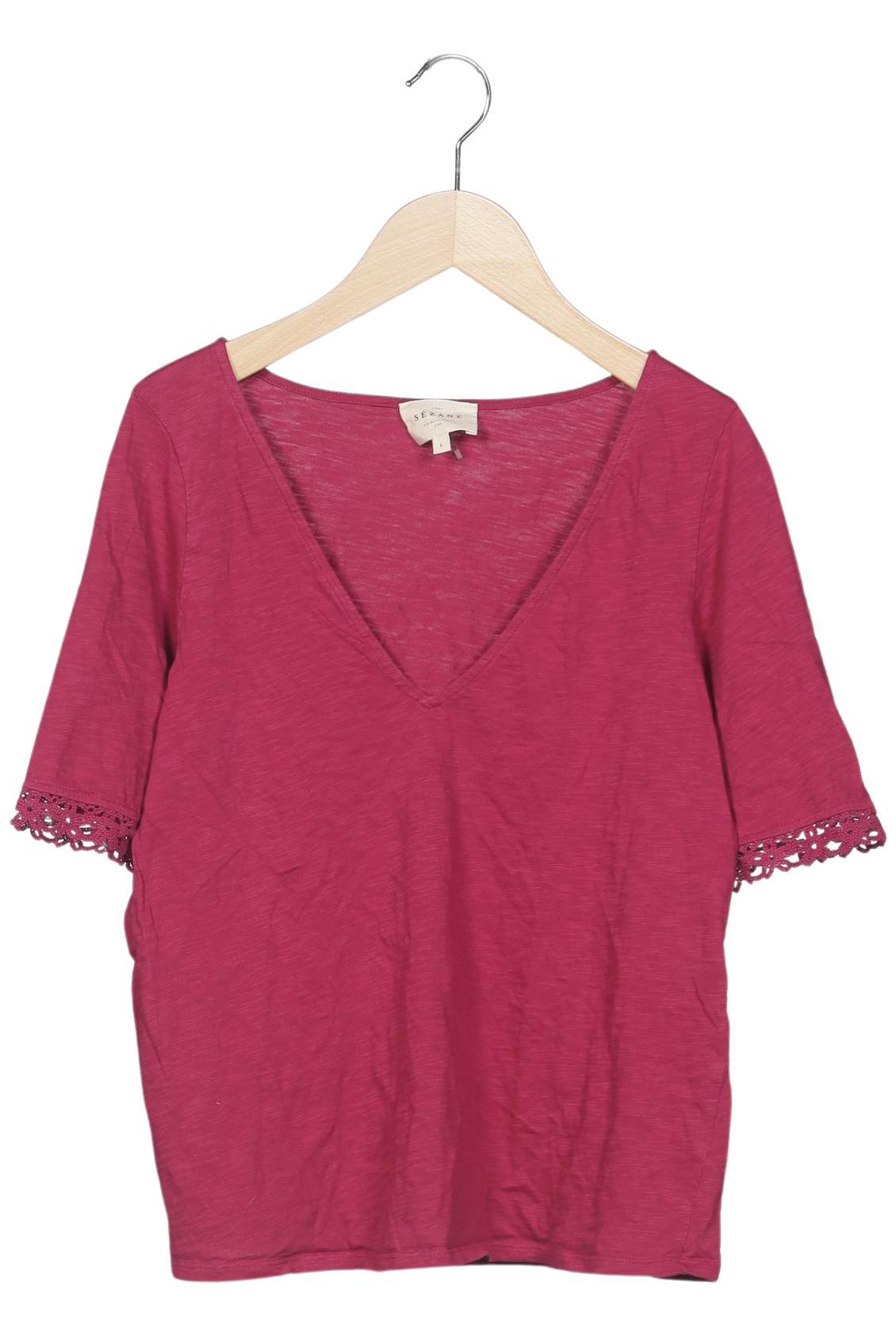 

Sezane Damen T-Shirt, pink, Gr. 42