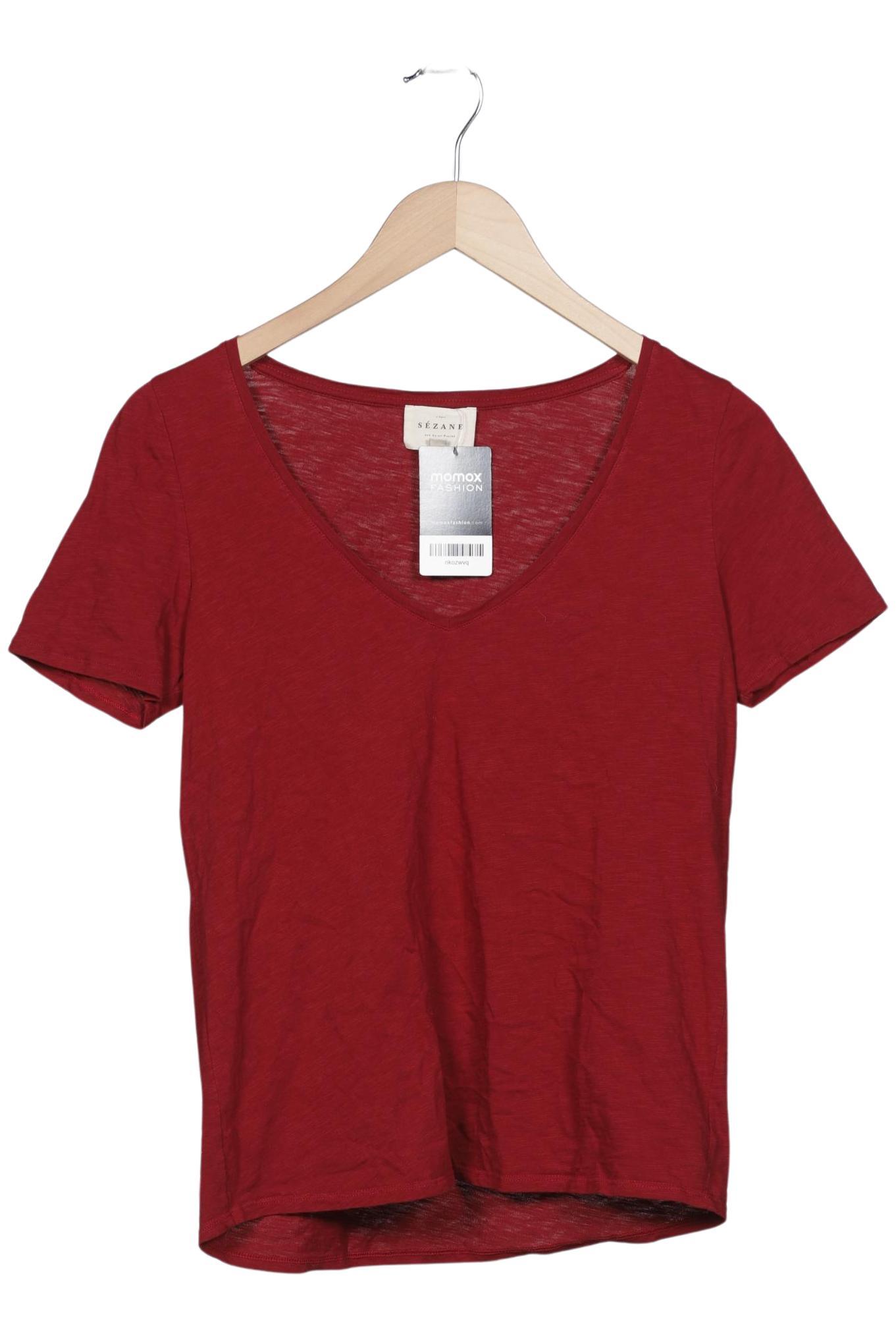 Thumbnail - Sezane Damen T-Shirt, bordeaux, Gr. 36
