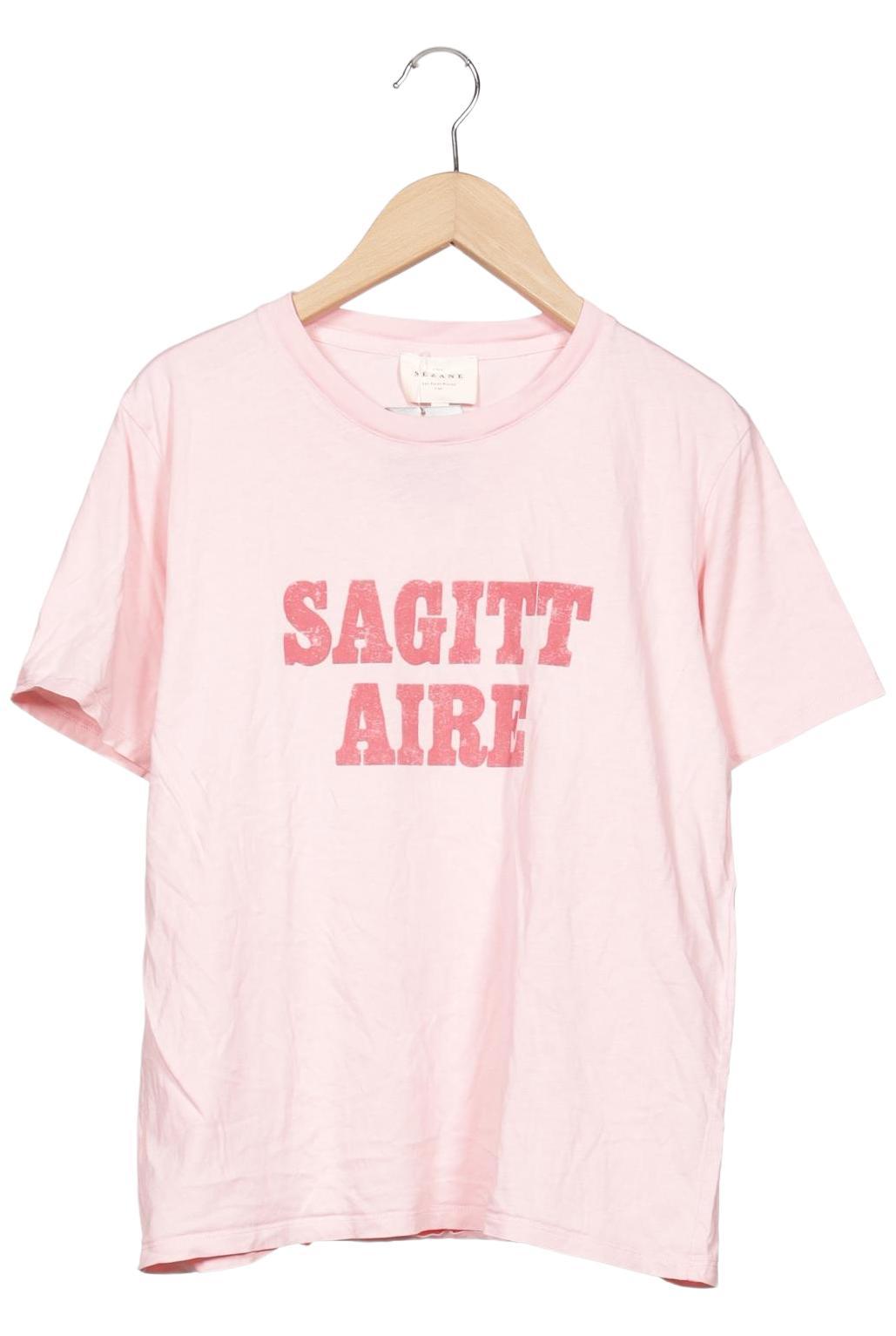 

Sezane Damen T-Shirt, pink, Gr. 36