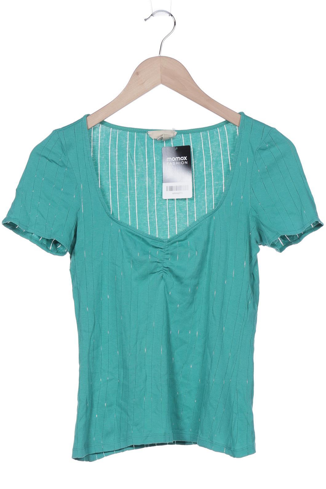 

Sezane Damen T-Shirt, türkis, Gr. 36
