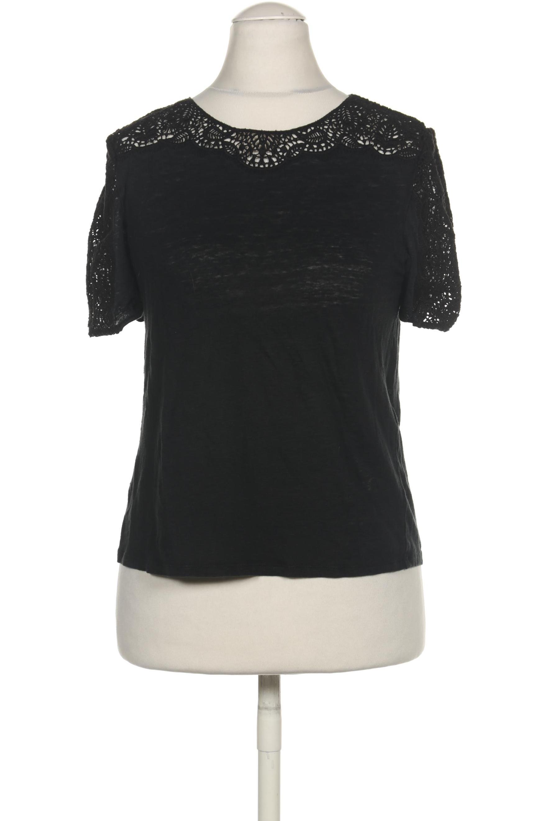 

Sezane Damen T-Shirt, schwarz, Gr. 36