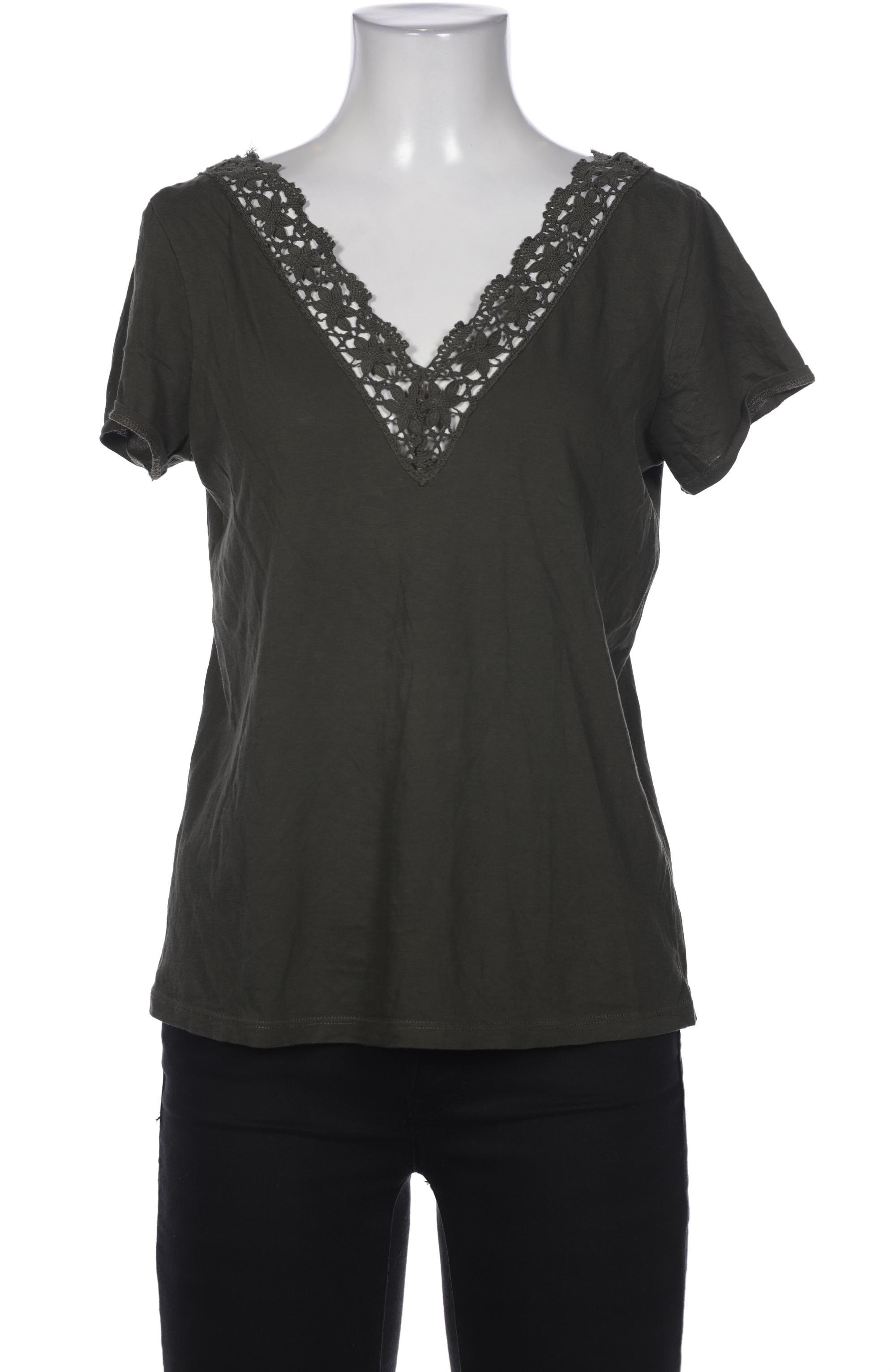 

Sezane Damen T-Shirt, grün, Gr. 36