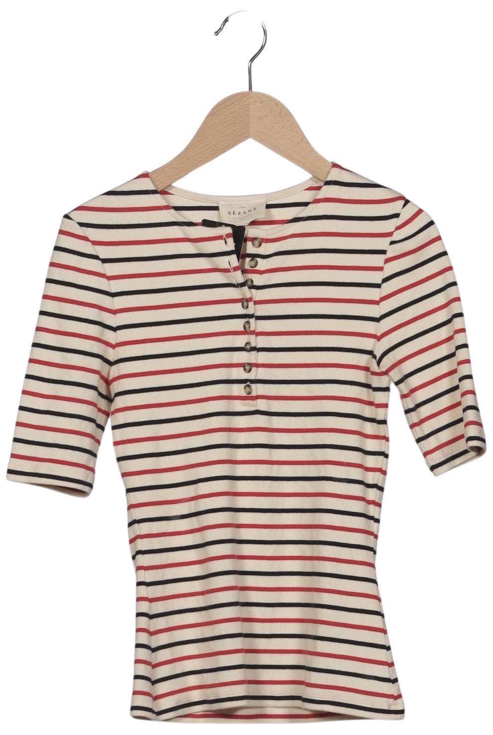 

Sezane Damen T-Shirt, mehrfarbig, Gr. 34