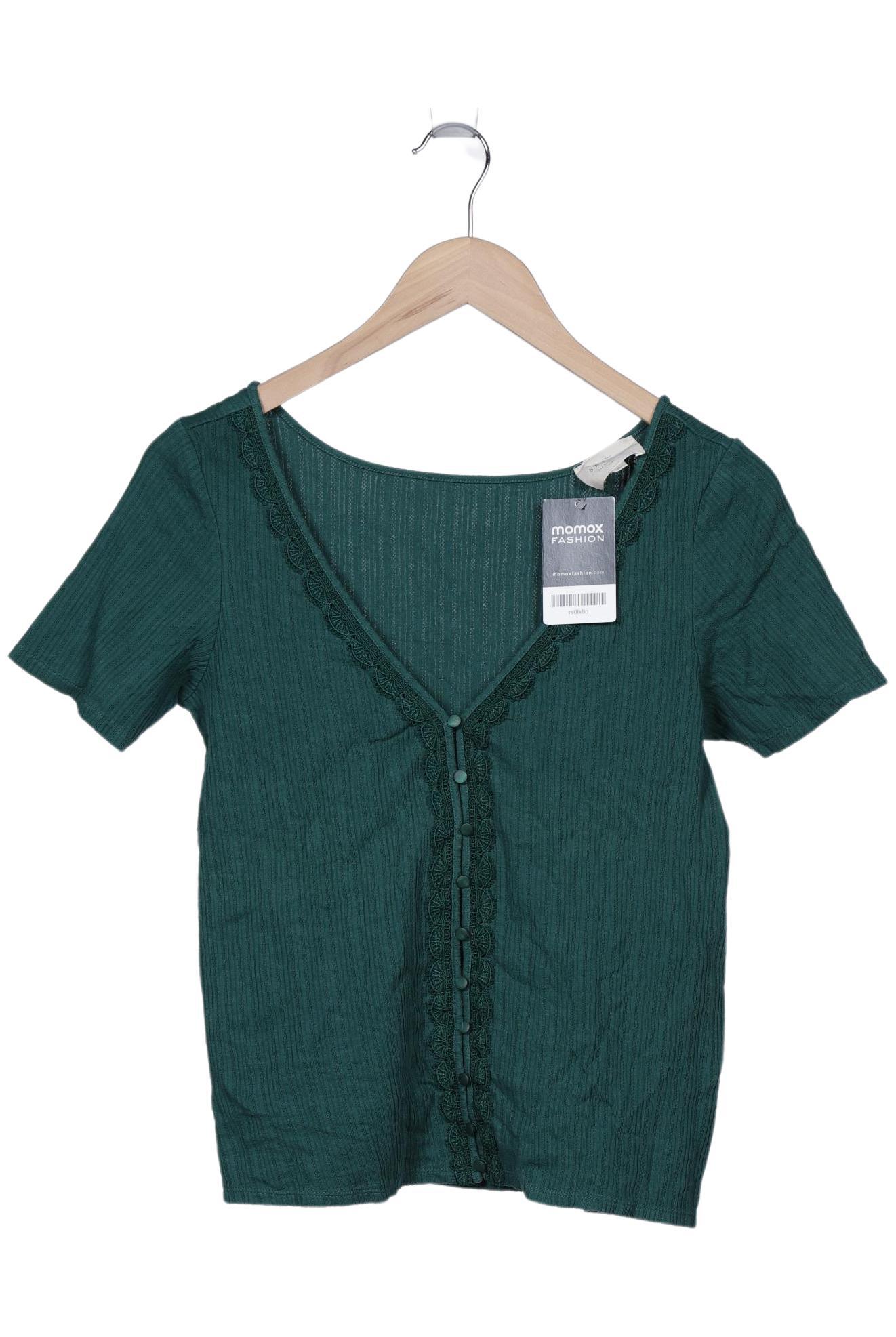 

Sezane Damen T-Shirt, grün, Gr. 36