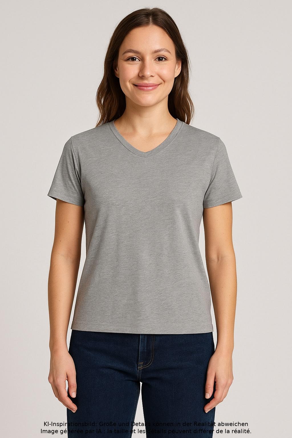 

Sezane Damen T-Shirt, grau, Gr. 34