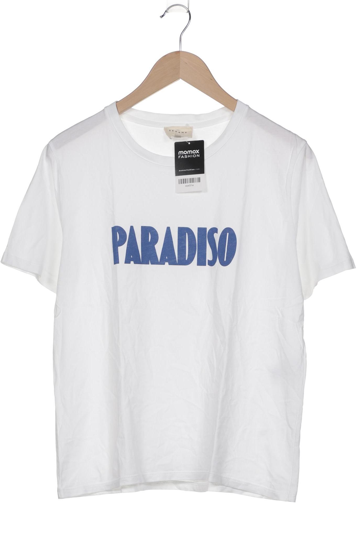 

Sezane Damen T-Shirt, weiß, Gr. 42