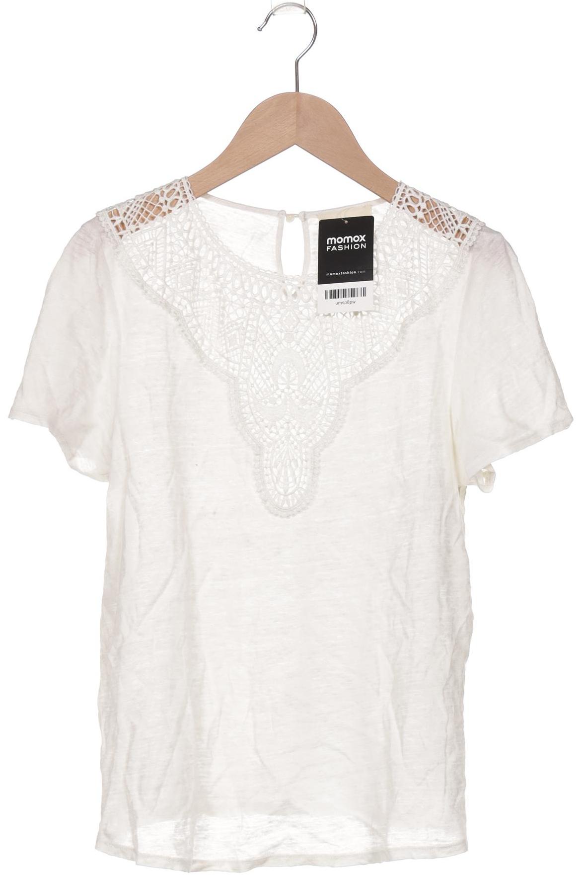 

Sezane Damen T-Shirt, cremeweiß, Gr. 36